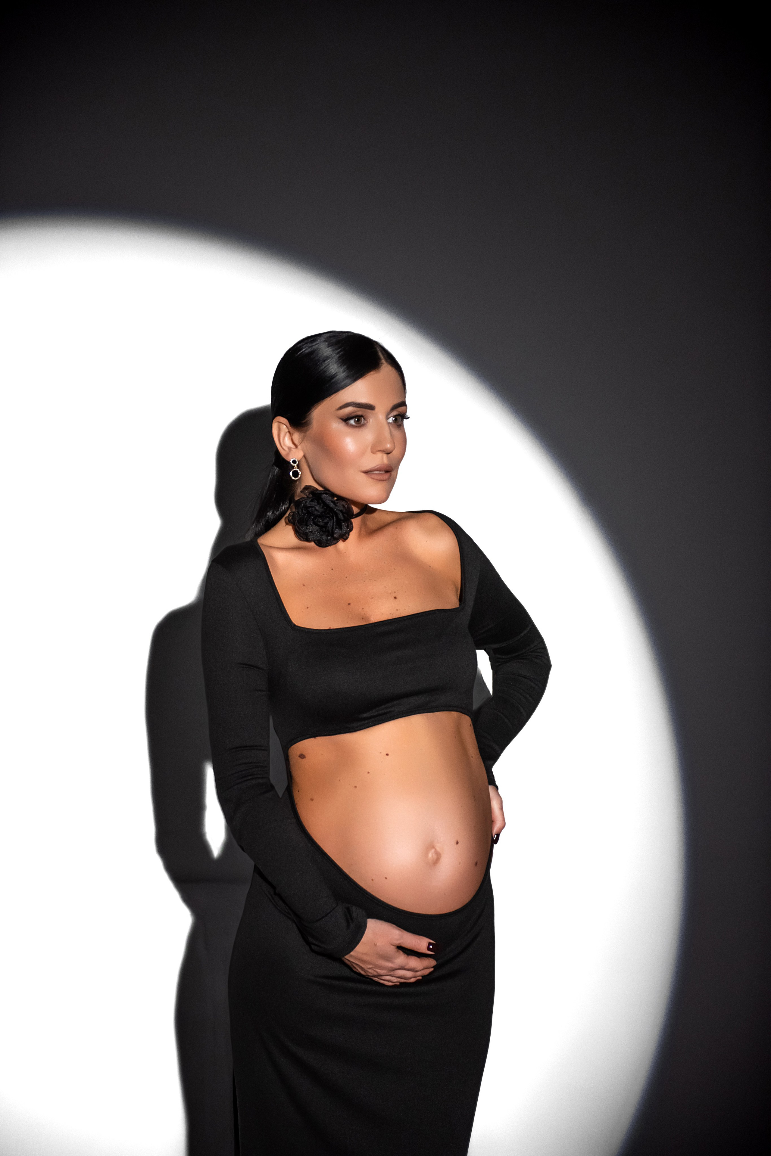 Черное платье. Фотограф Анна Качан