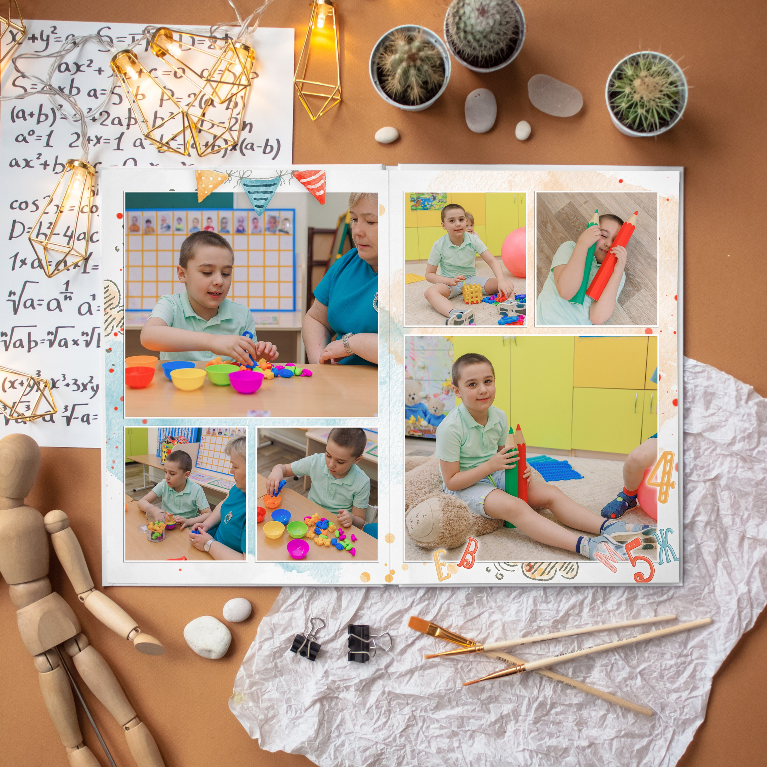 Индивидуальные альбомы. Детский, семейный и школьный фотограф Светлана Волжанина