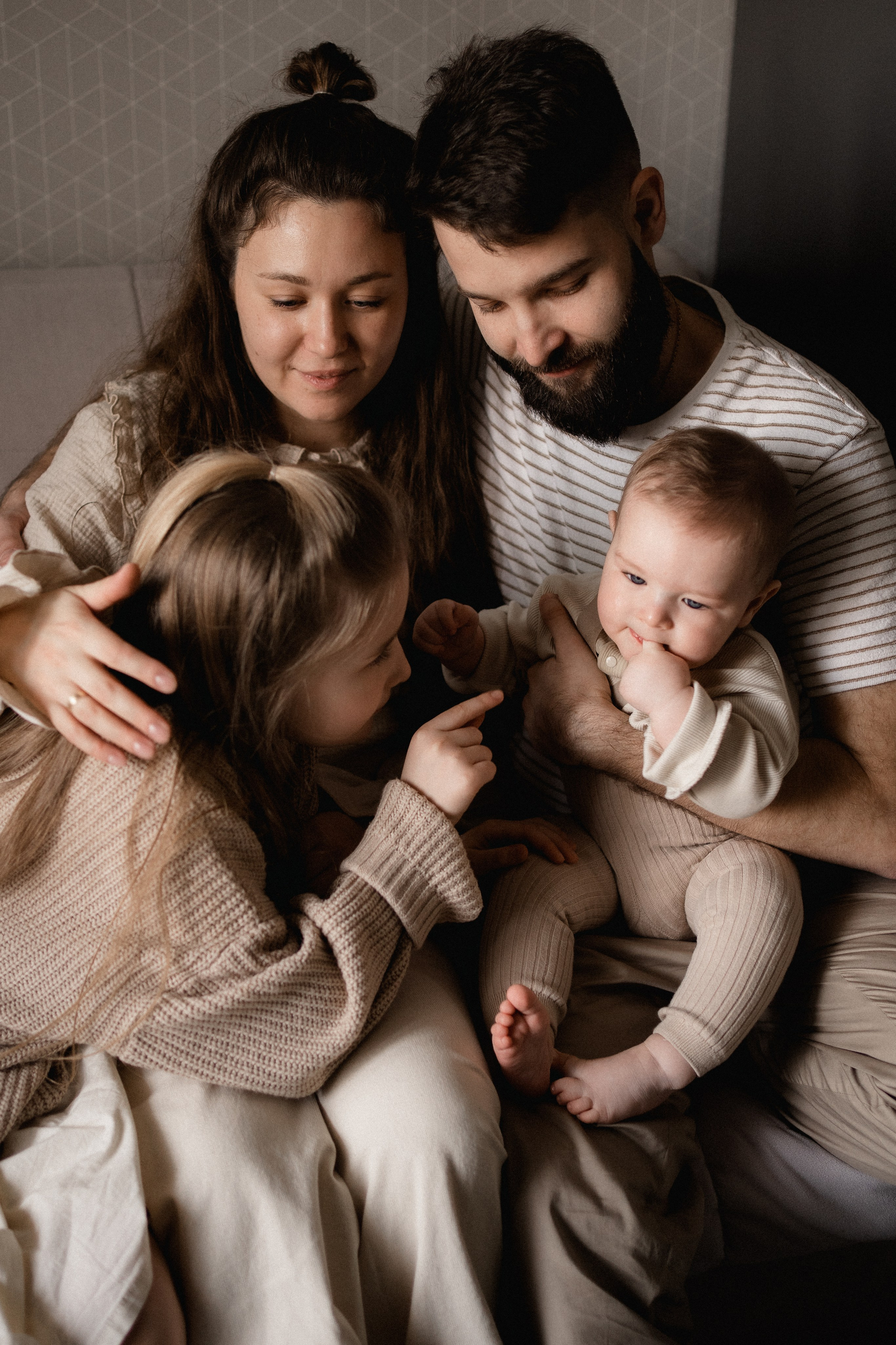 Домашняя фотосессия Новое Домодедово. Семейный фотограф в Москве и в Домодедово Екатерина Патракова