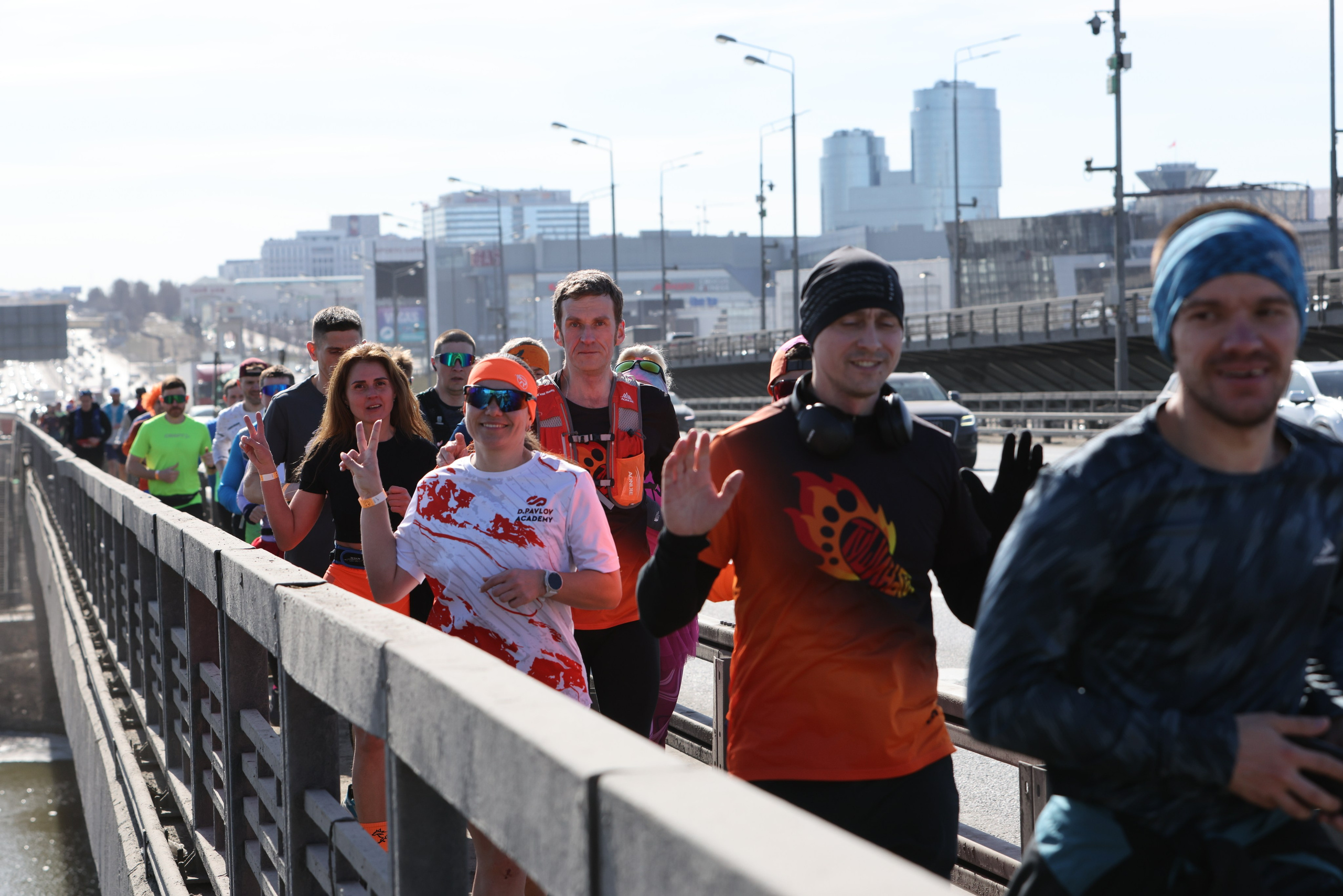 Марафон у дома, Тушиноги, 22.03.26. Фотограф Сергей Ловкий