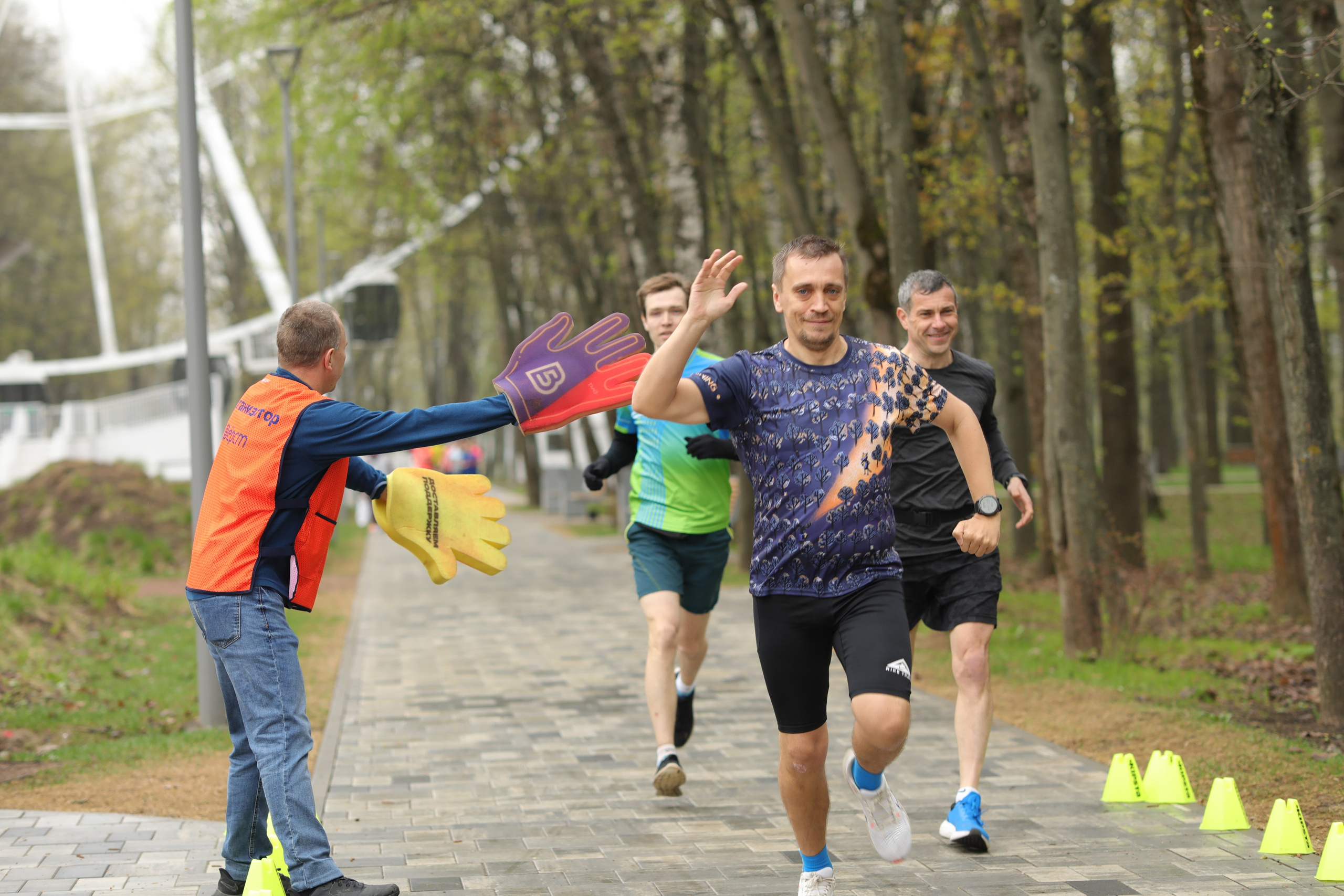 100 забег 5 вёрст Химки. Фотограф Сергей Ловкий