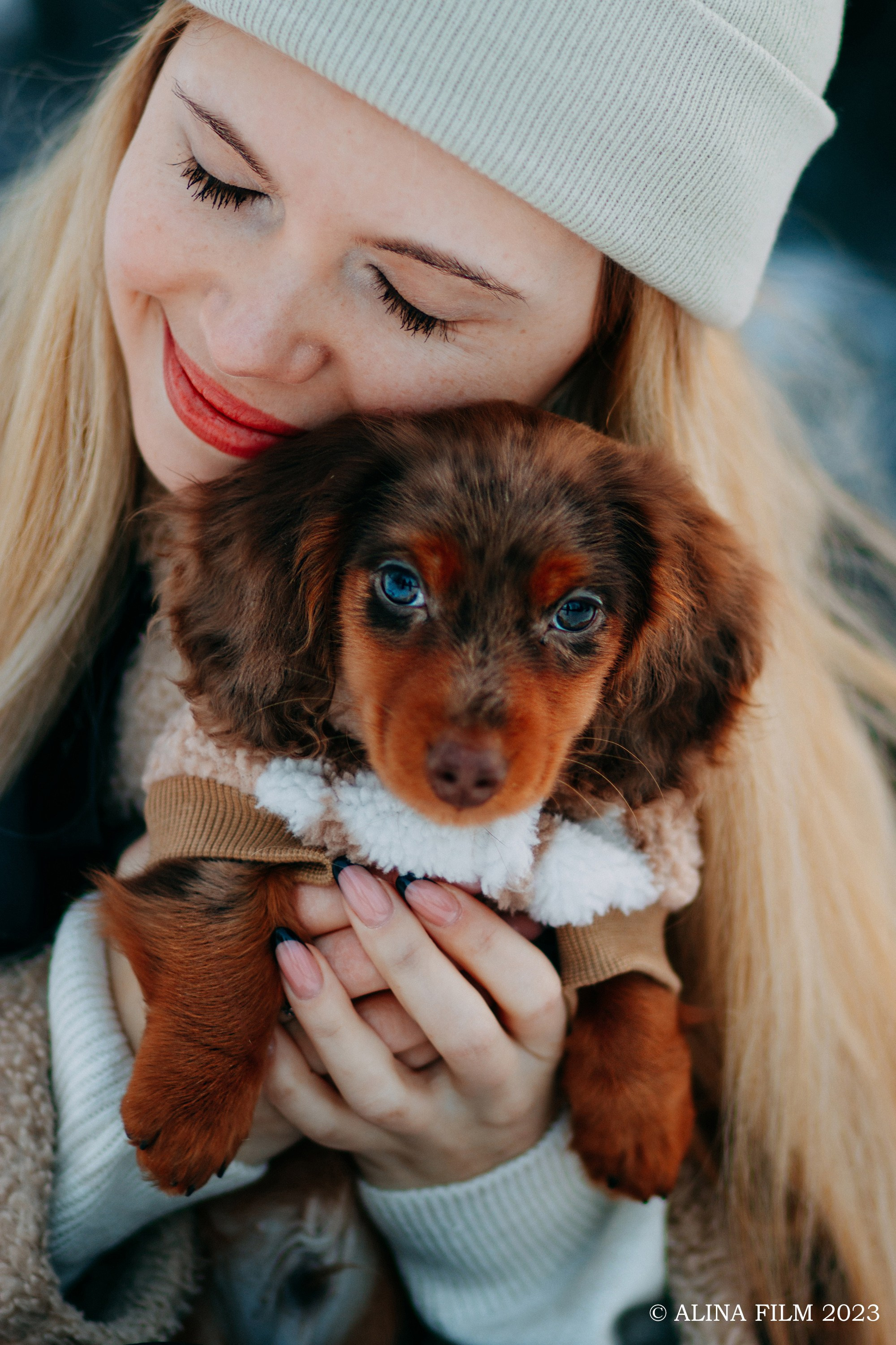Зимняя прогулка. Фотограф в Санкт-Петербурге Alina Film