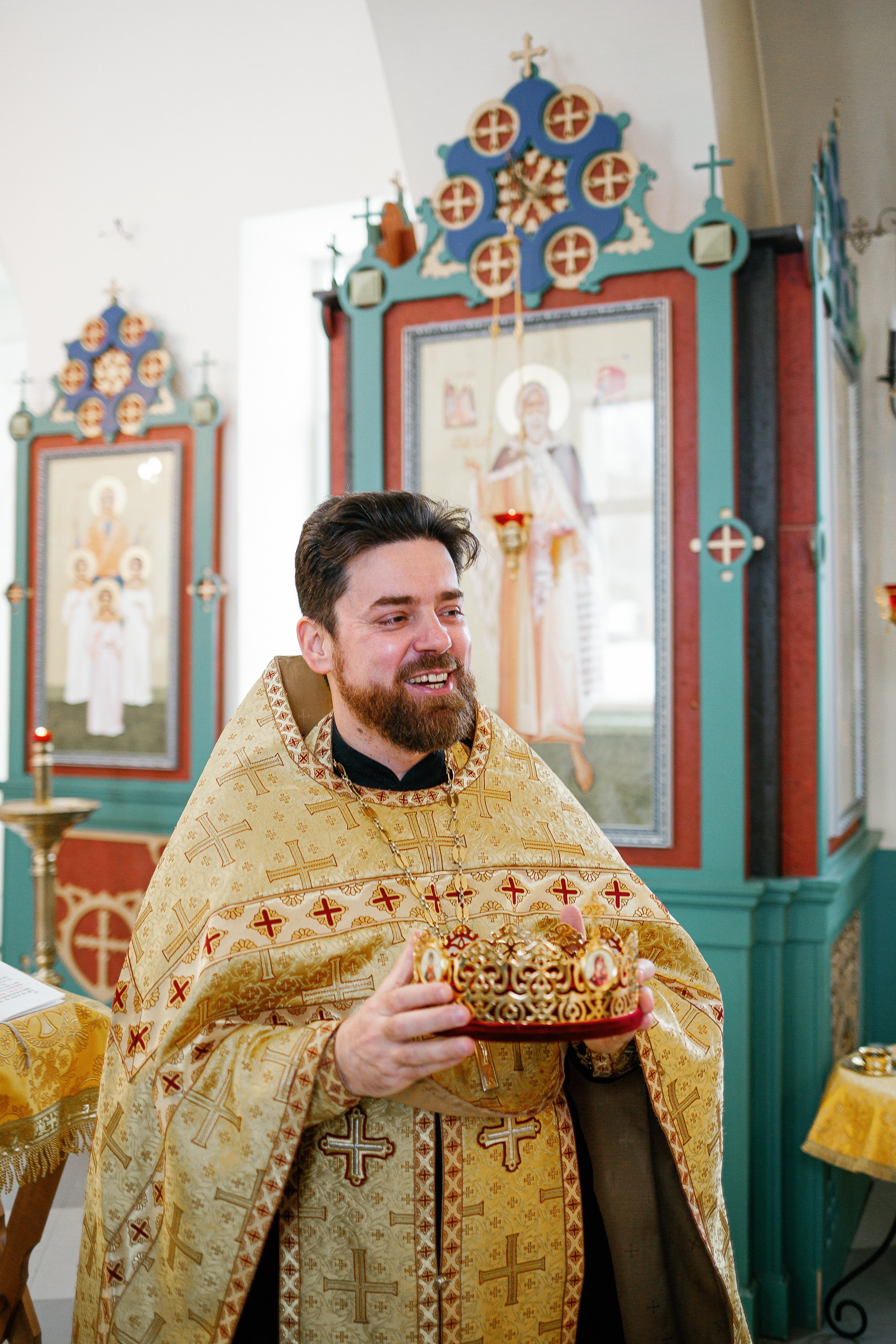 Венчание семейной пары