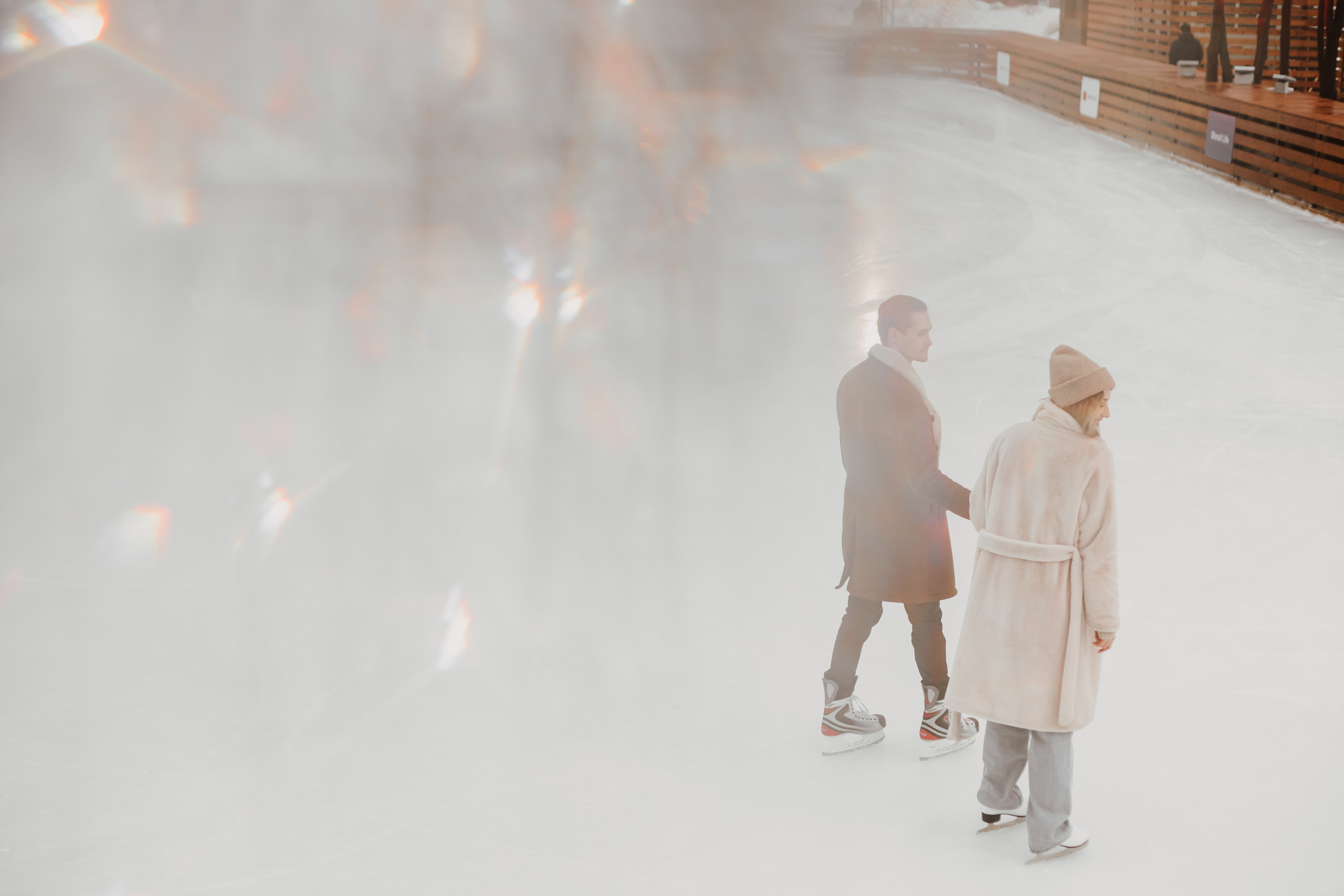 Каток у моря. Семейный фотограф в Санкт-Петербурге Ева Маркова