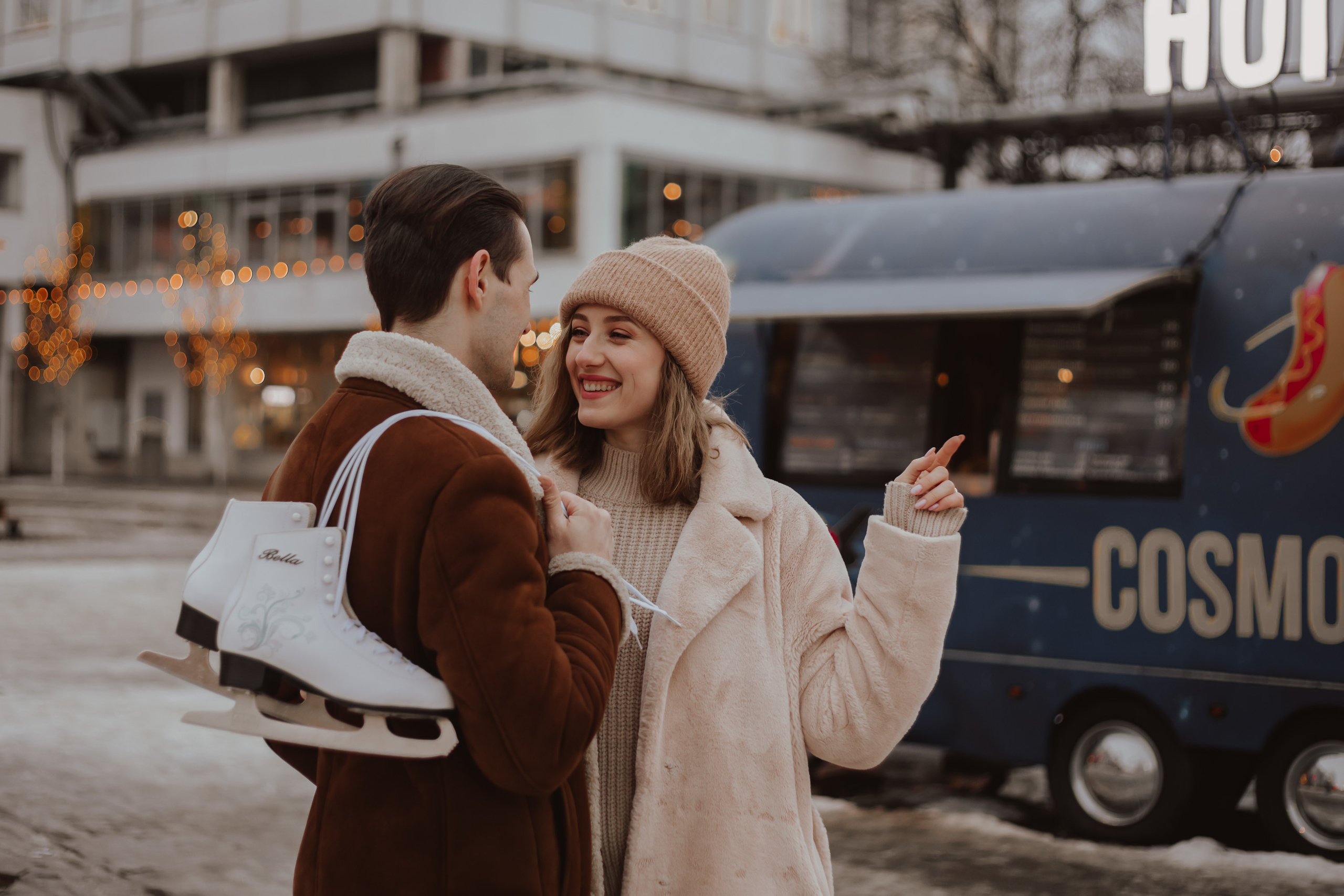 Каток у моря. Семейный фотограф в Санкт-Петербурге Ева Маркова