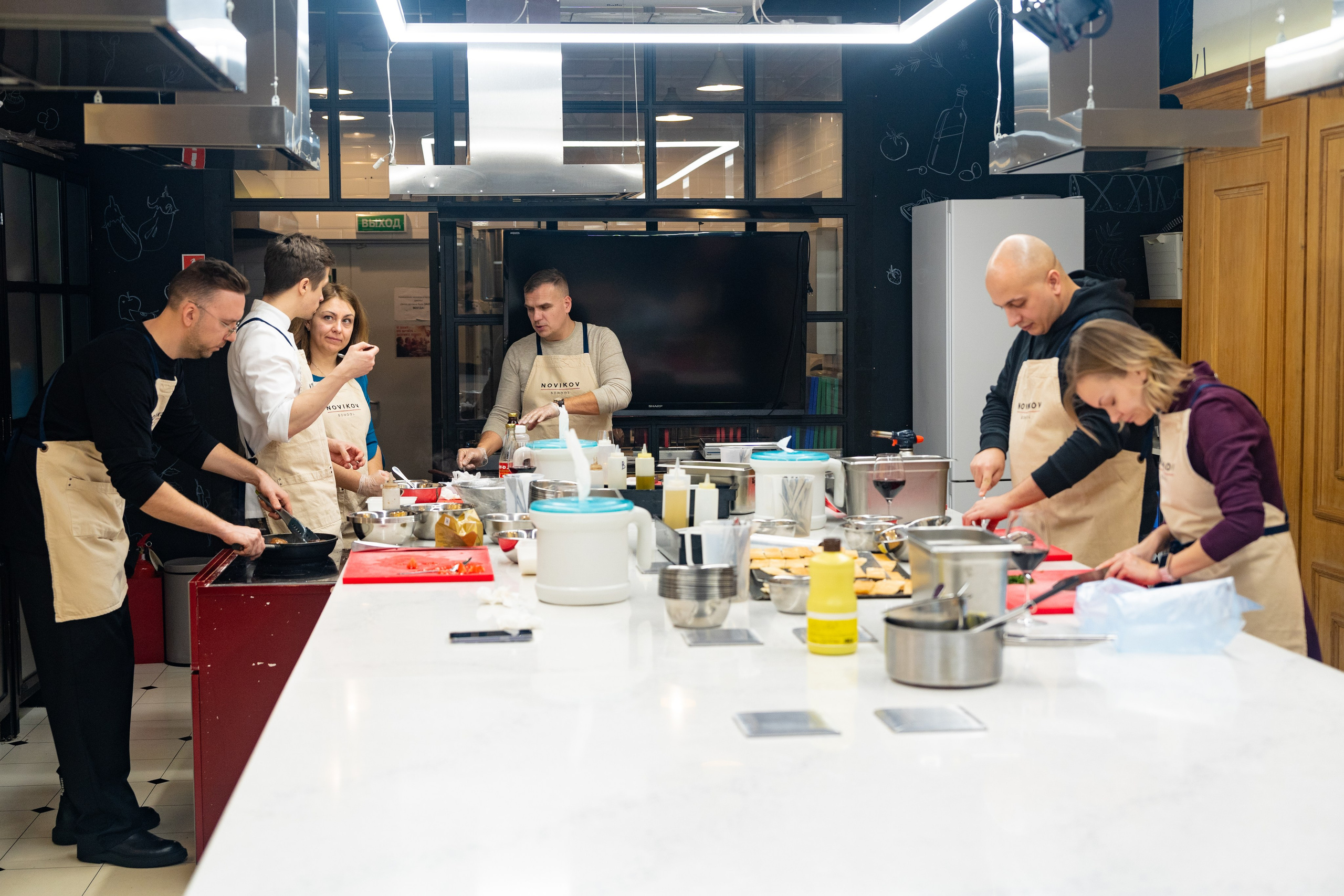 Новиков Скул — Сладкий зал. Фотограф Никита Комаров