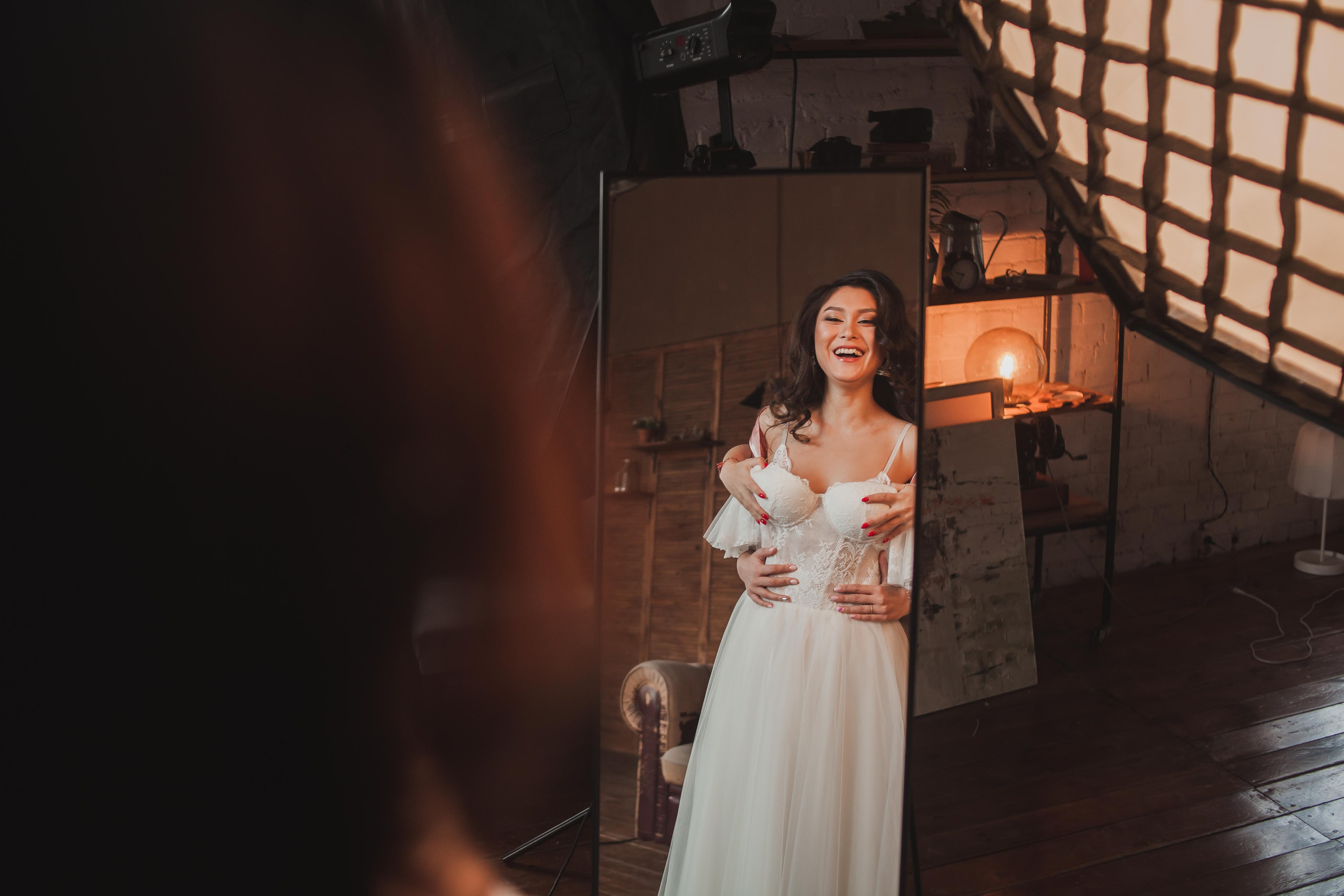 Сборы невесты в студии, зима. Креативный и женский Фотограф Омске Наталья Лебедева