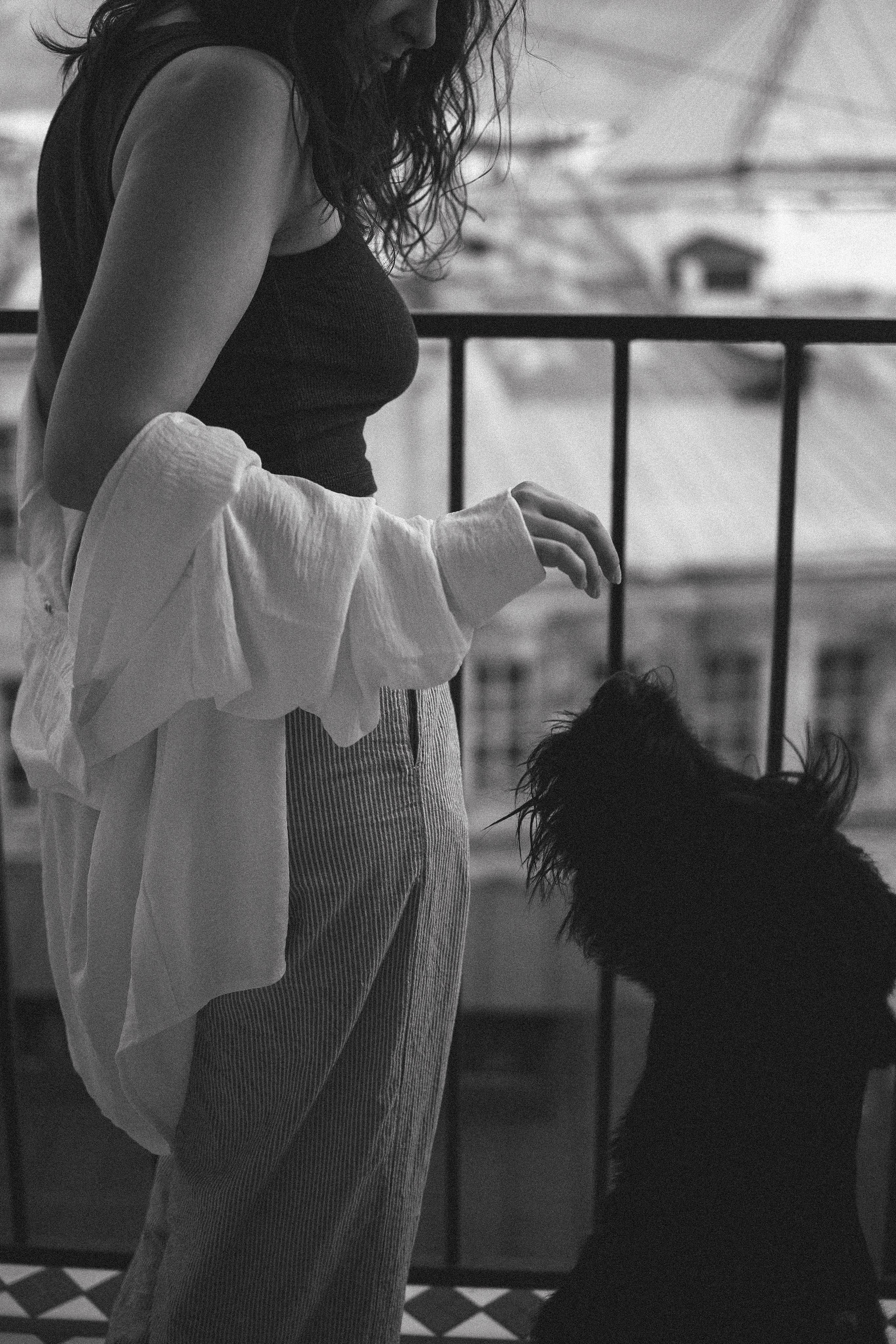 Умбра и Даша. Фотограф анималист Анастасия Пикей