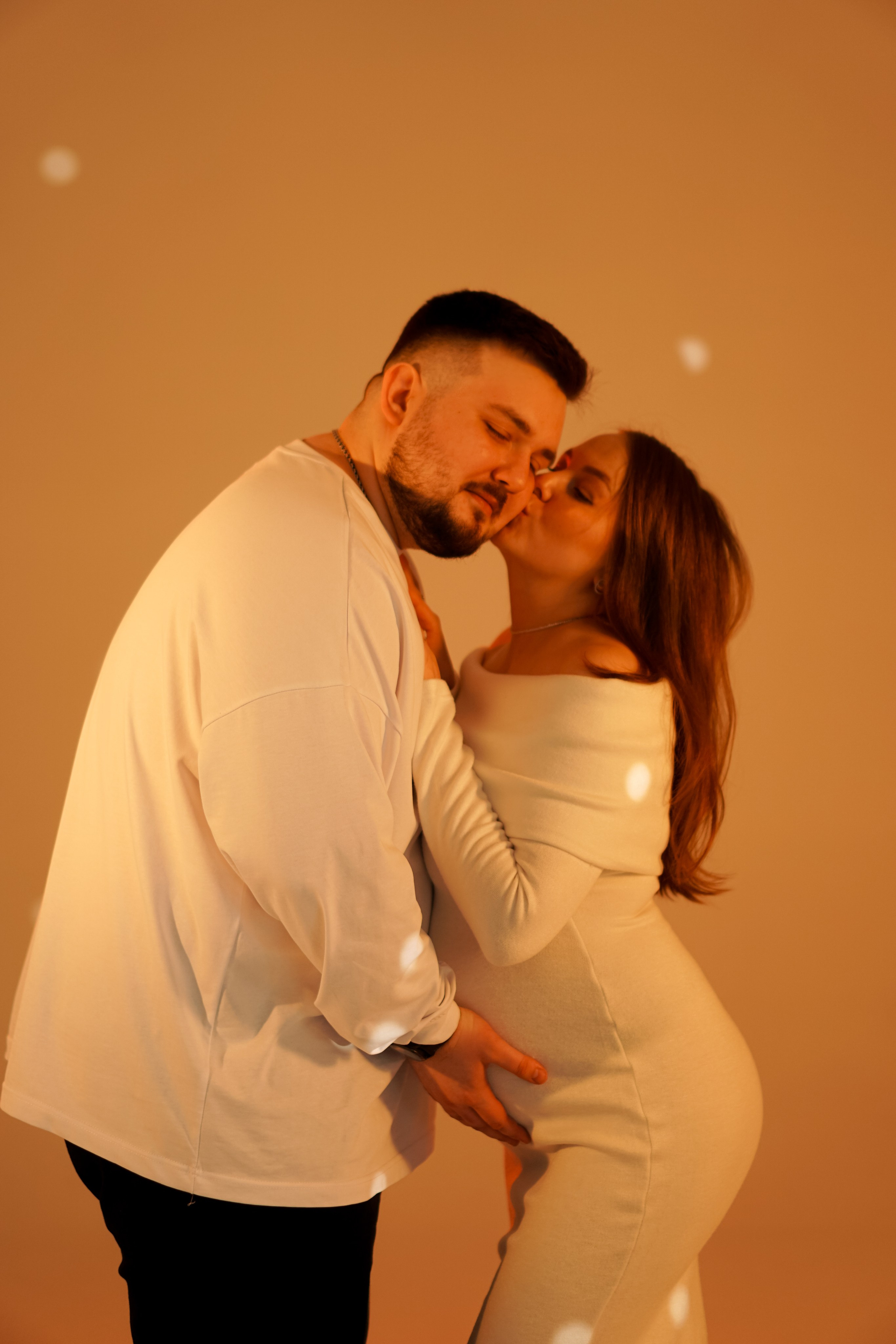 Беременность студия. Фотограф Москва — Полина Робин