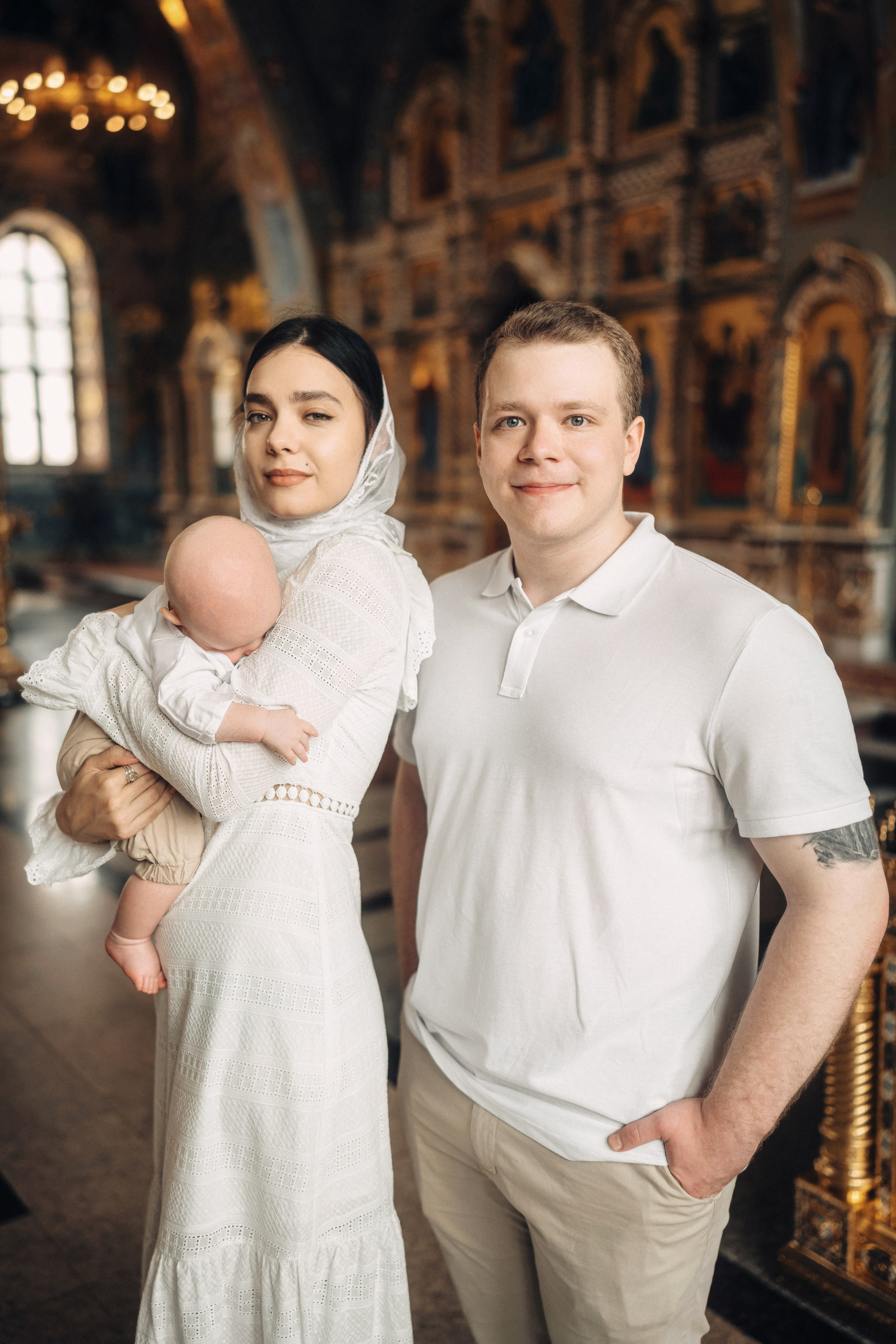 Крещение в храме Всецарица. Свадебный и репортажный фотограф в Воронеже Роман Янко