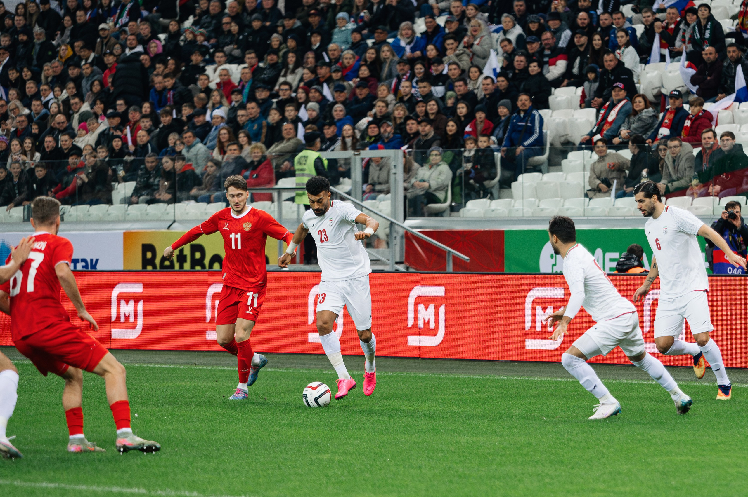 Матч Россия — Иран 2025. Фотограф в Волгограде Виталий Самойлов