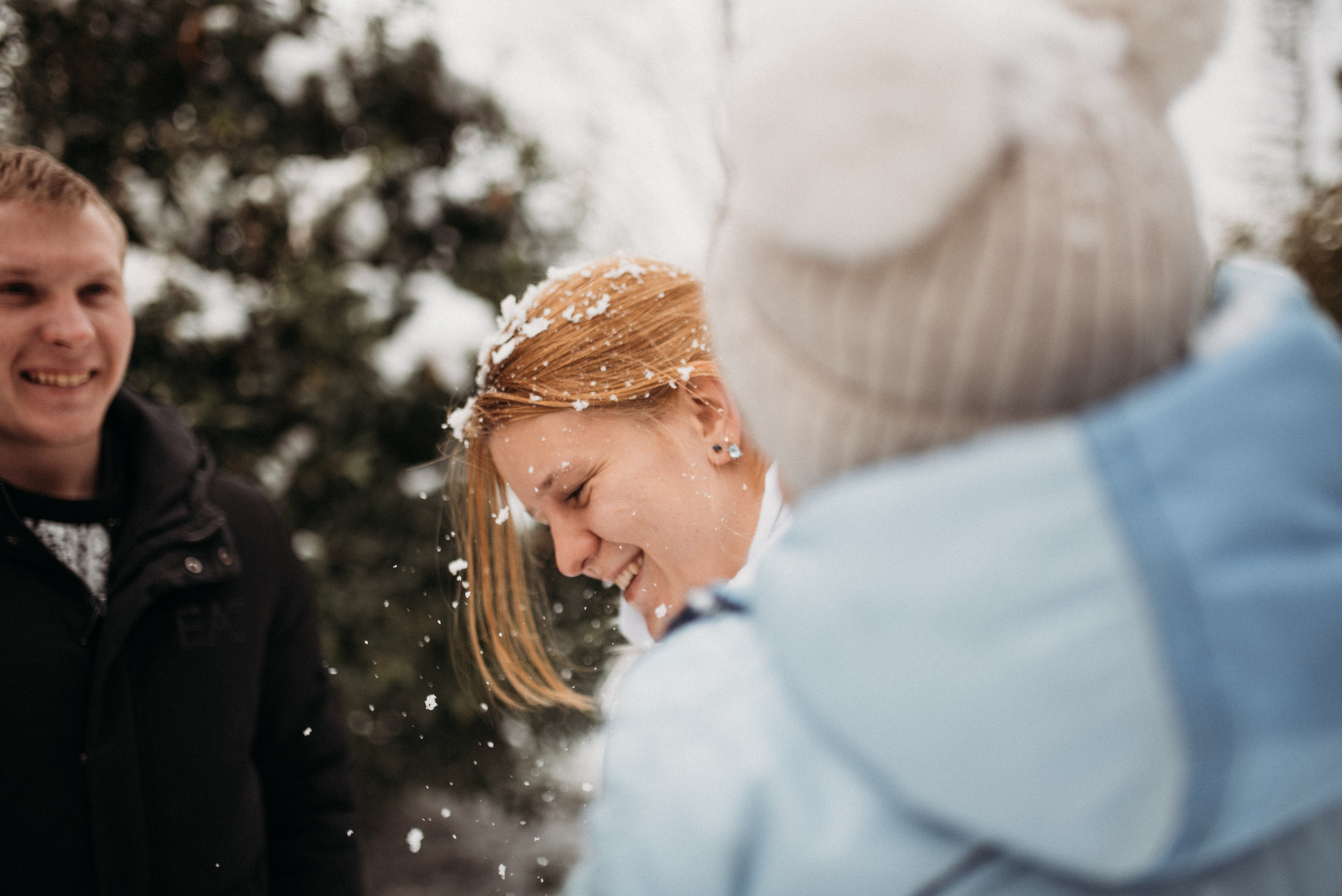 Серёжа и снег ❄️. Фотограф в Сочи — Маргарита Поганова