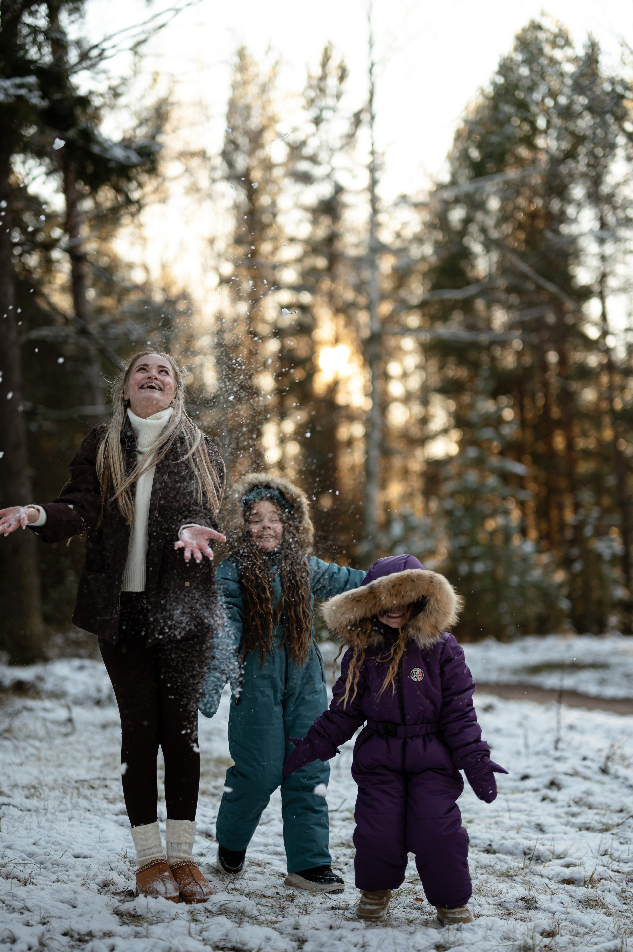 Первый снег. Семейный и детский фотограф в Муроме Сергей Жуговцев