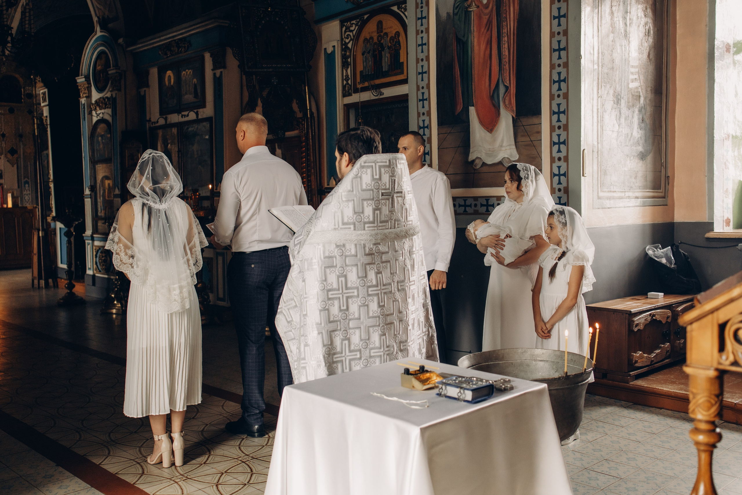 Крещение Есении. Главная