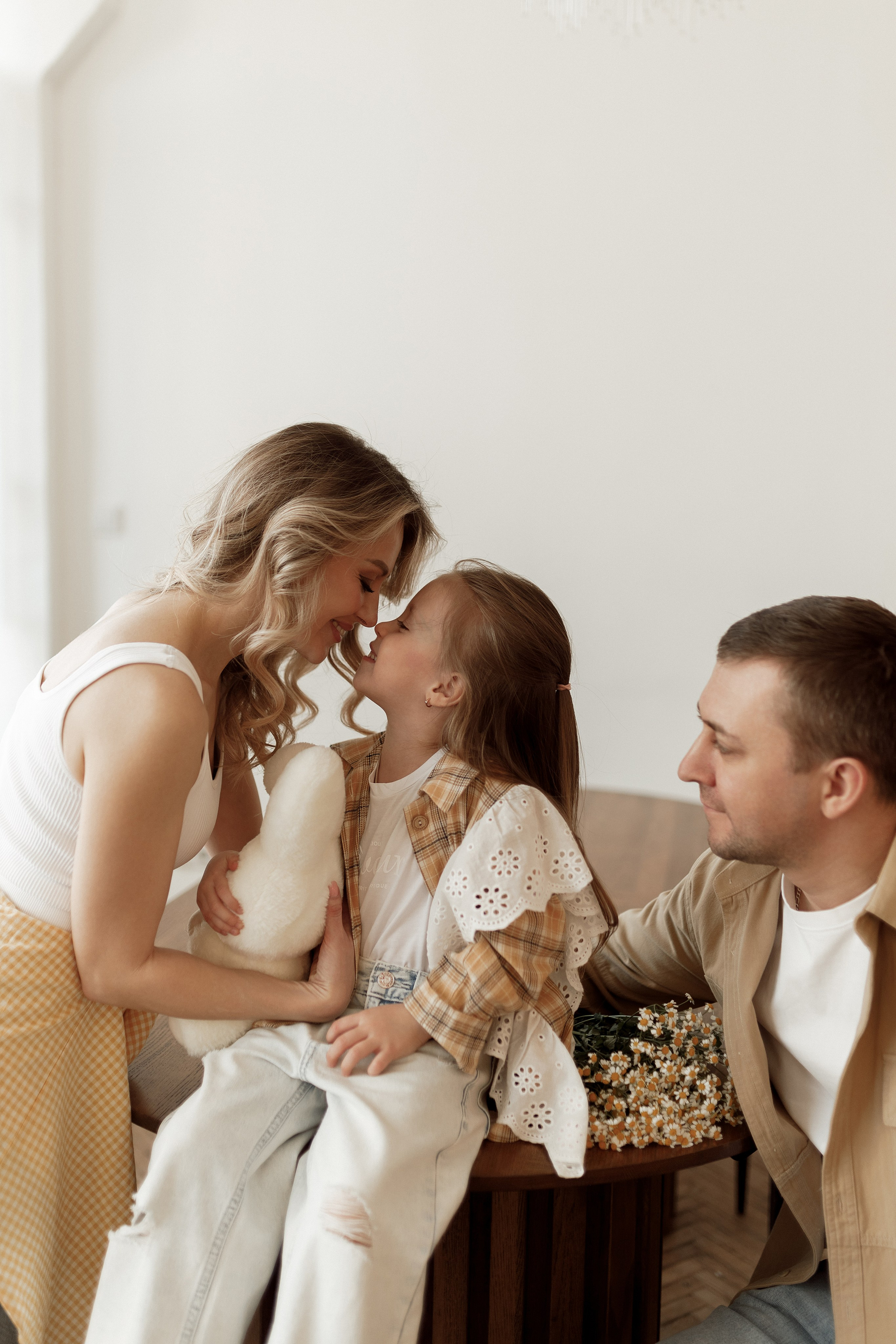 Алина с семьёй. Фотограф в Москве Юлия Хамзина