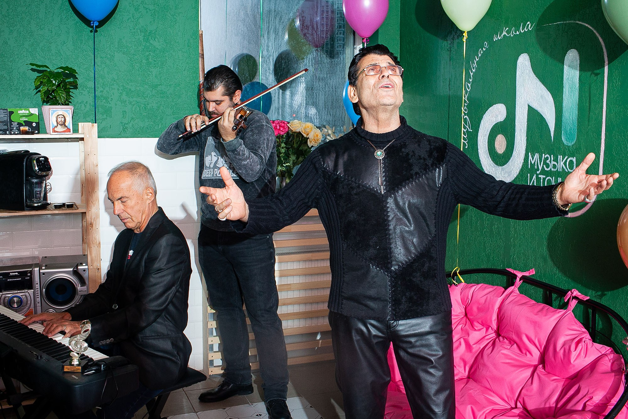 Открытие музыкальной школы «Музыка и точка». Фотограф Сергей Осколков (Москва)