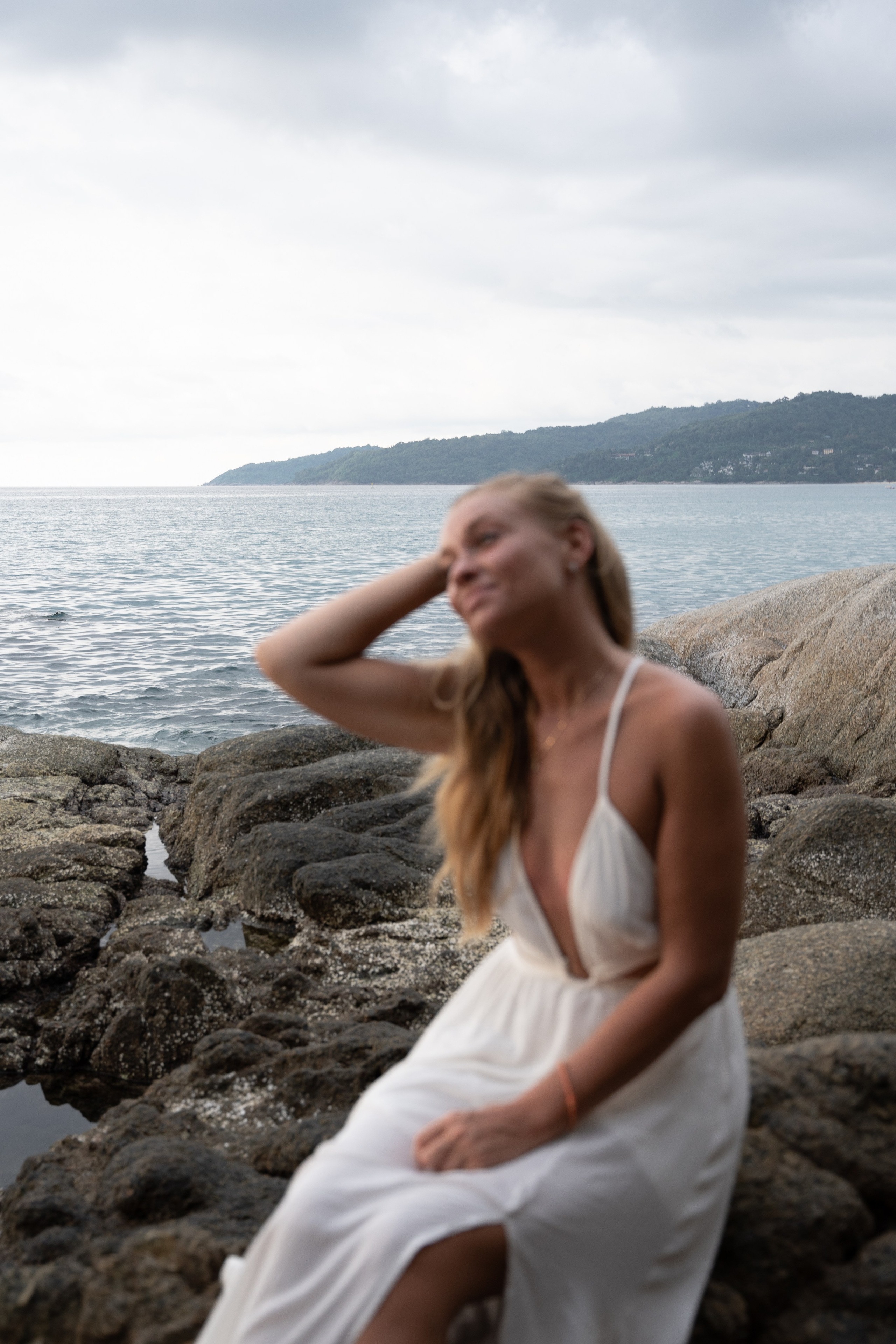 Съемка на камнях