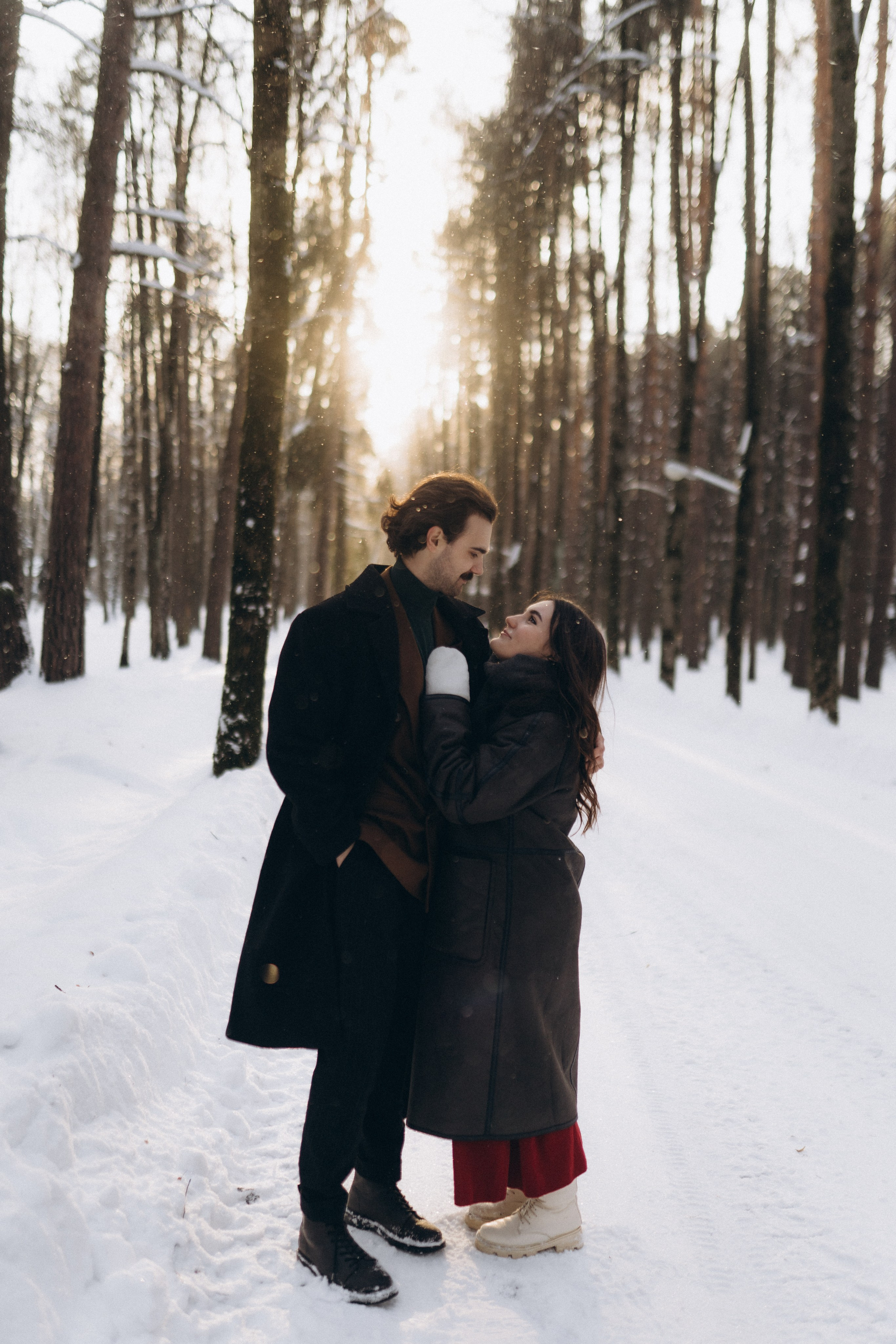 Парная зимняя история. Фотограф в Калининграде Саша Наместникова