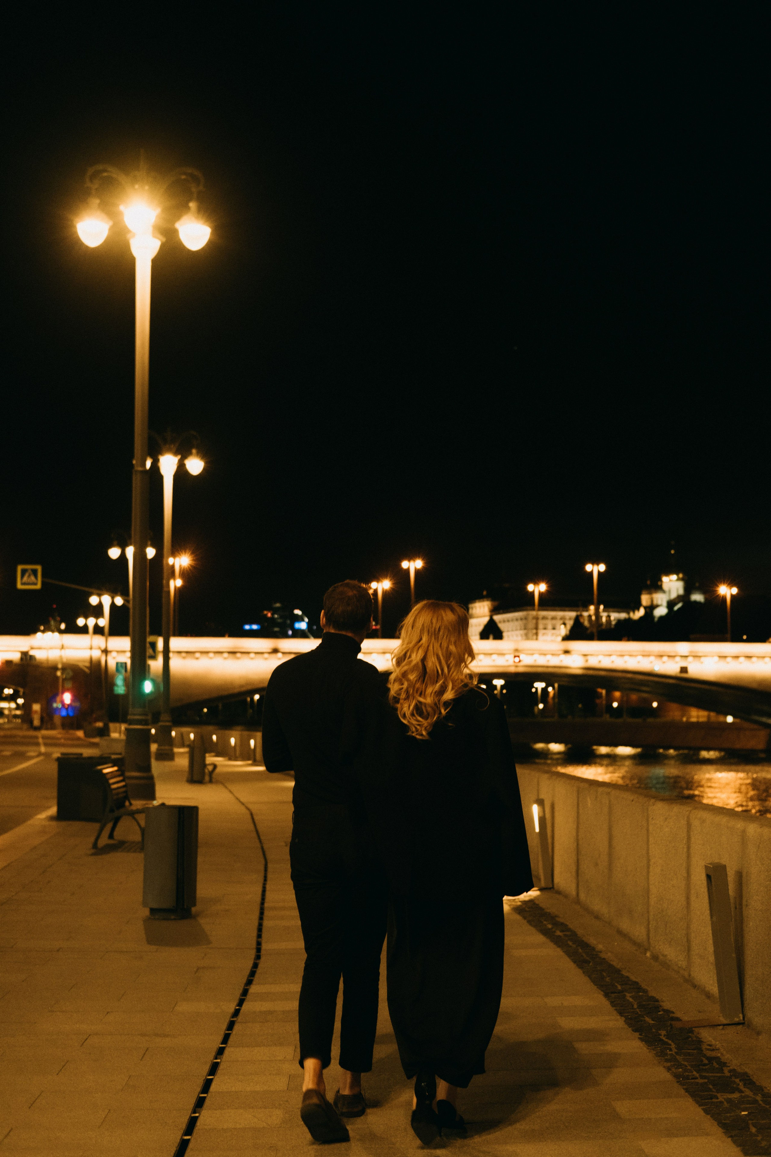 По ночному городу. Свадебный фотограф Александра Тюлякова