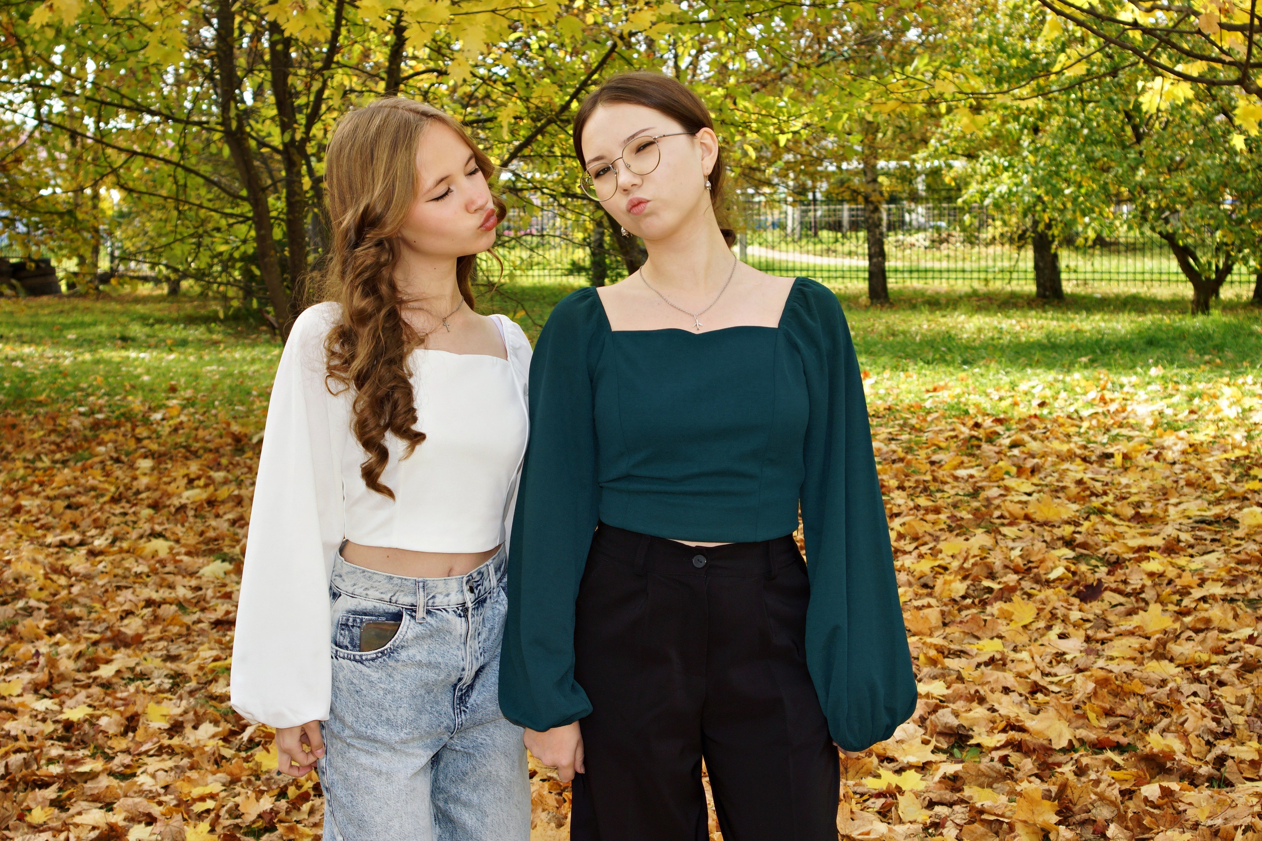 Осенняя фотосессия в школе г. Йошкар-Ола