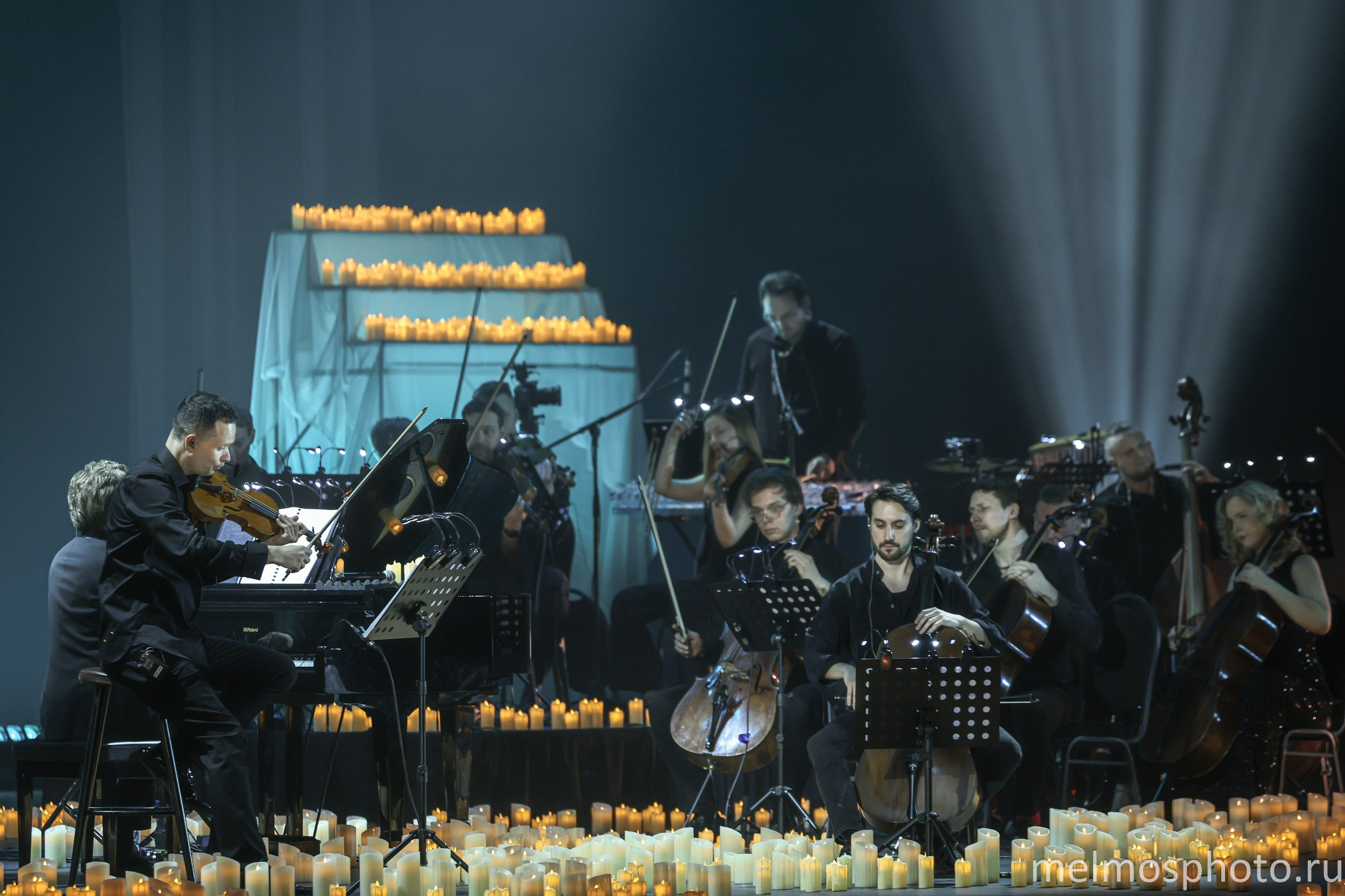 Experience I Imperial Orchestra «Шоу саундреков.Людовико Эйнауди.». Reportage, architectural, fine art photographer Lena Melnikova in Moscow