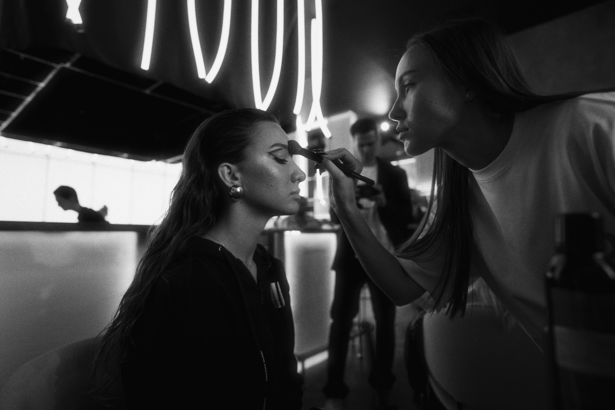 Vomi (backstage). Фотограф Юрин Евгений