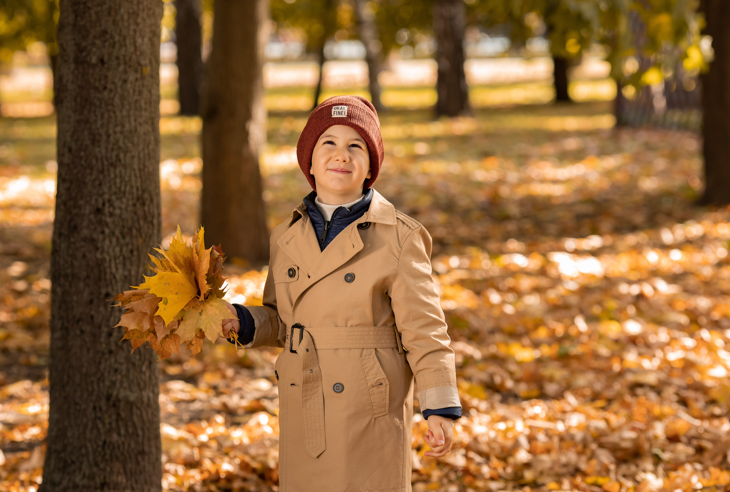Теплая семейная осенняя съёмка. Портретный и семейный фотограф Юлия Герман