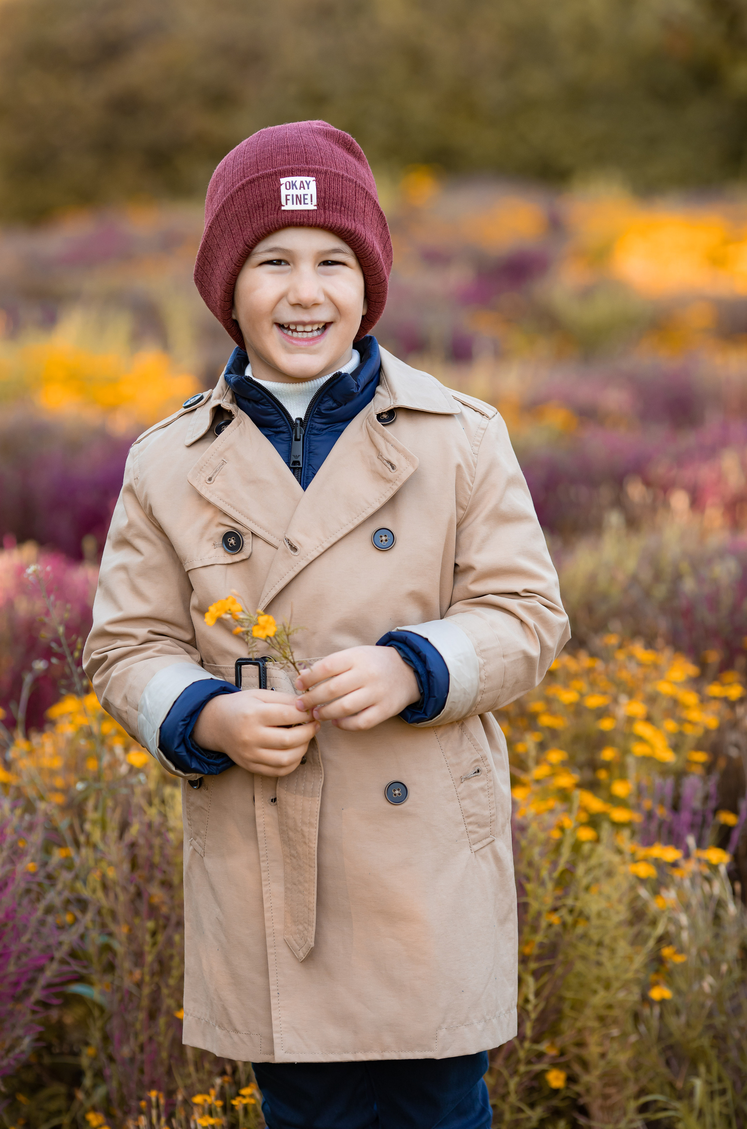 Теплая семейная осенняя съёмка. Портретный и семейный фотограф Юлия Герман
