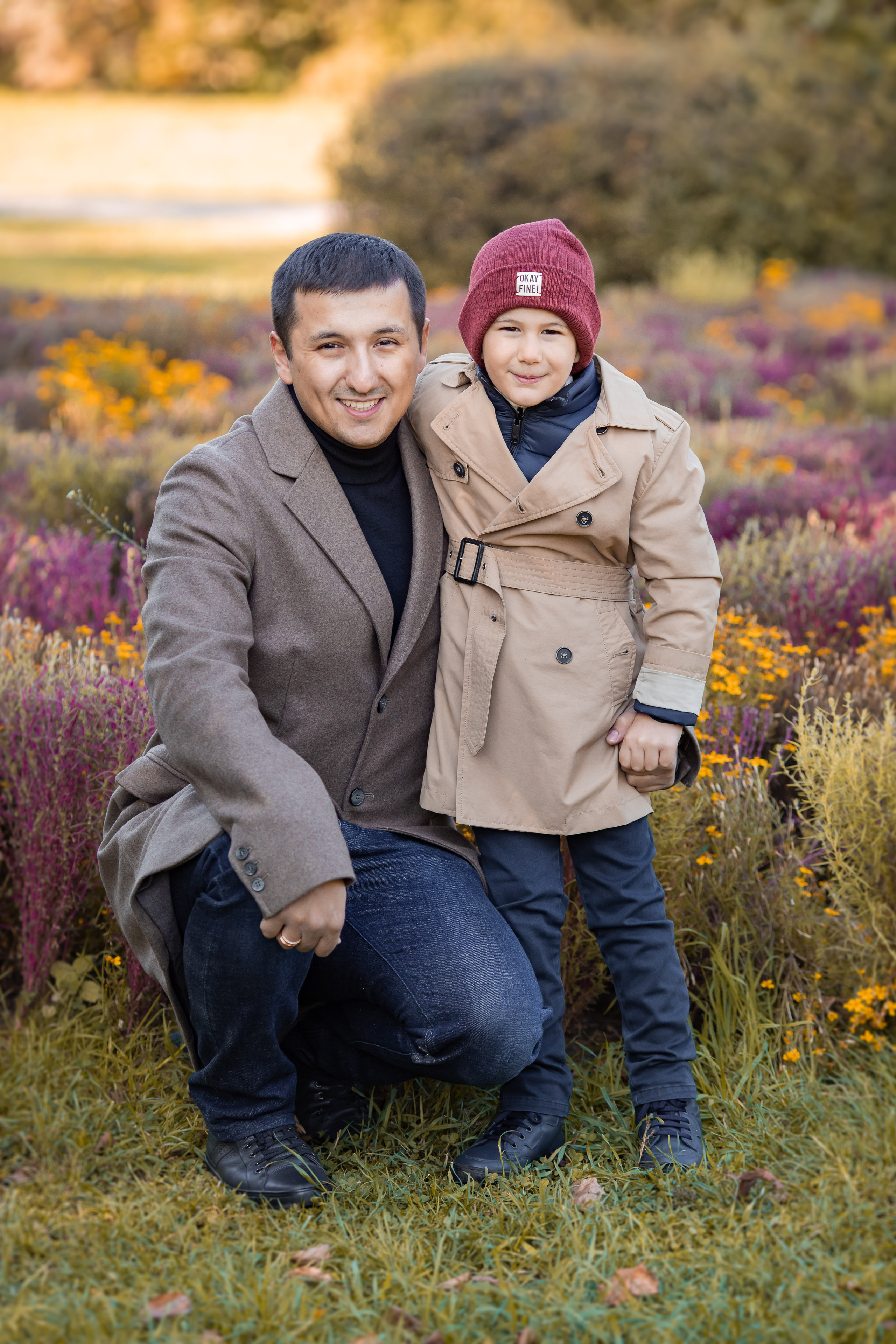 Теплая семейная осенняя съёмка. Портретный и семейный фотограф Юлия Герман