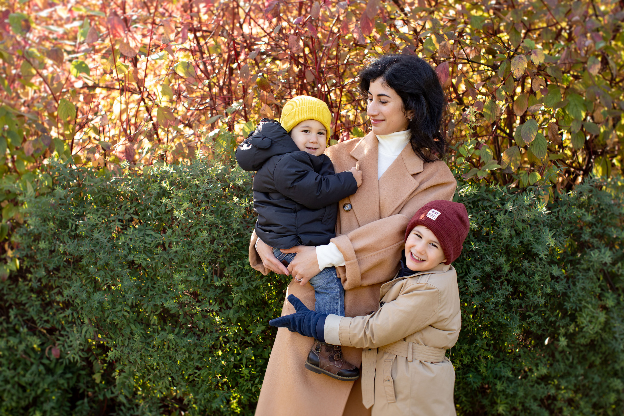 Теплая семейная осенняя съёмка. Портретный и семейный фотограф Юлия Герман