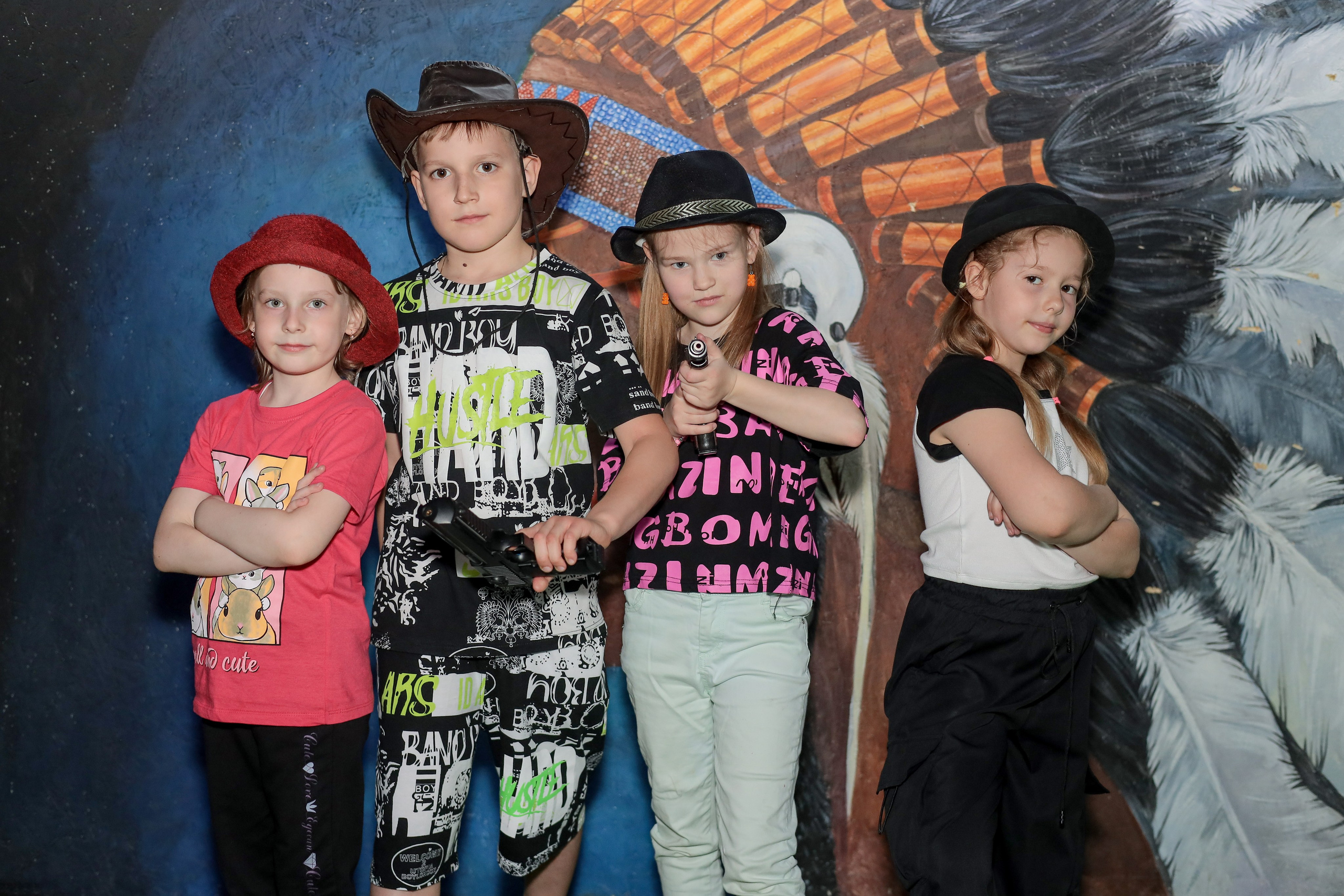 День рождение в стрелковом клубе. Фотограф Надршина Лилия