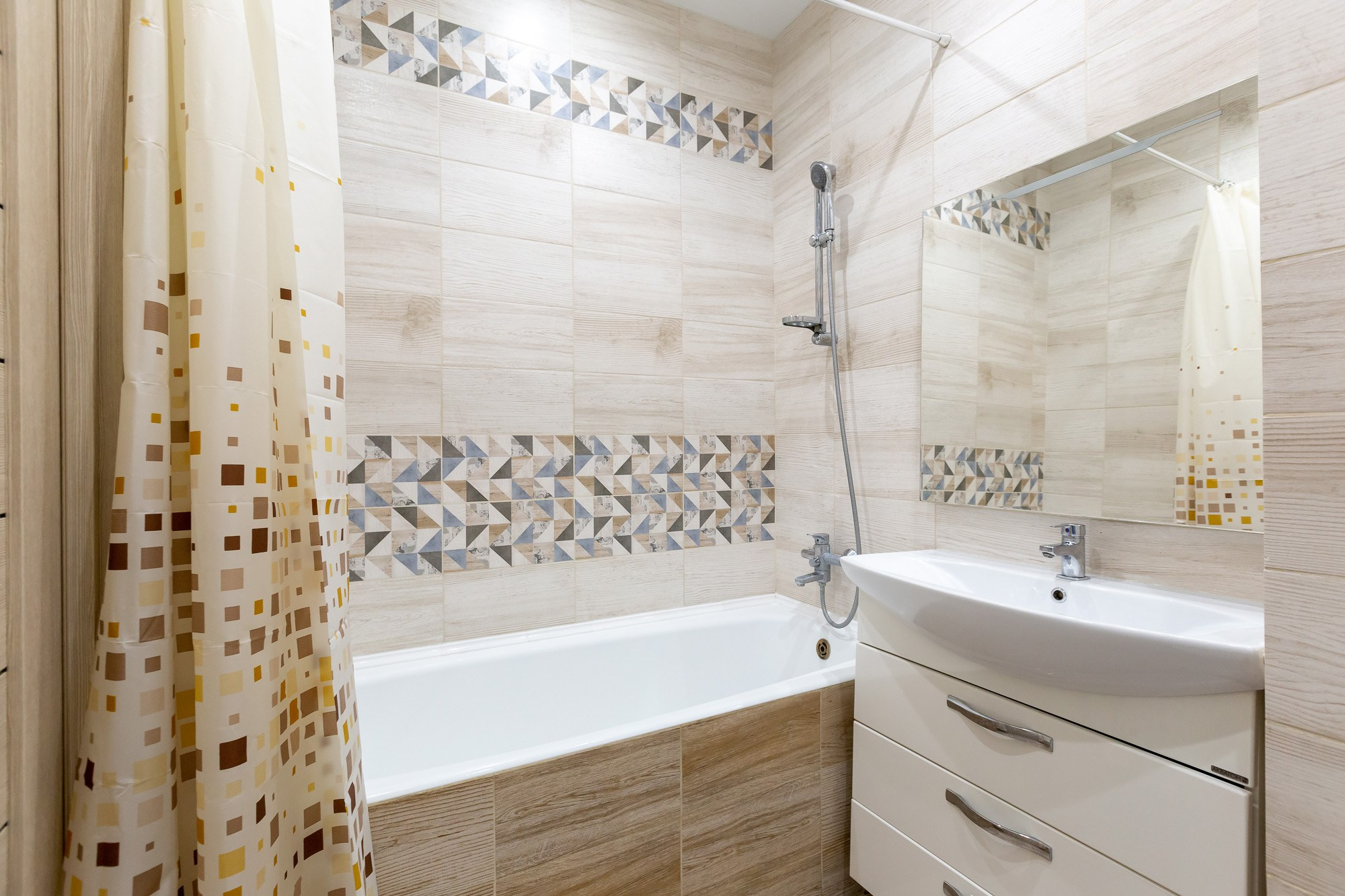 Домодедово. Квартира в теплых тонах на продажу. Интерьерный фотограф в Крыму