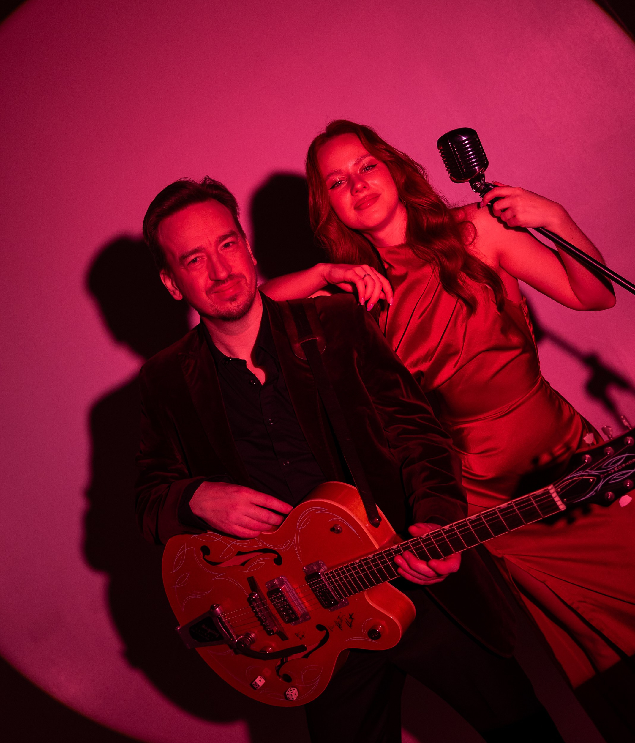 Фотосессия для Кавер — группы «Богема»