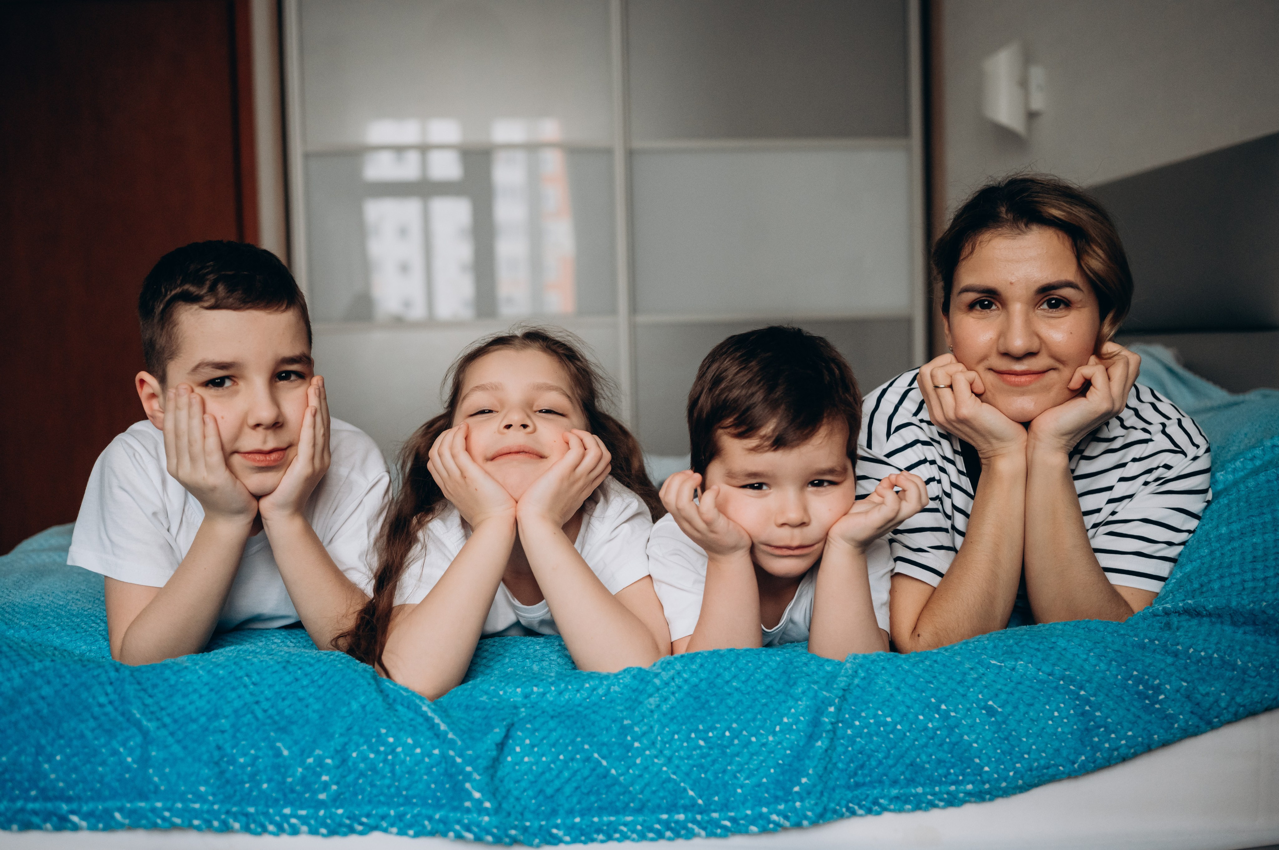 Гуля, Вадим, Артем, Вика и Дима. Детский и семейный фотограф в Москве