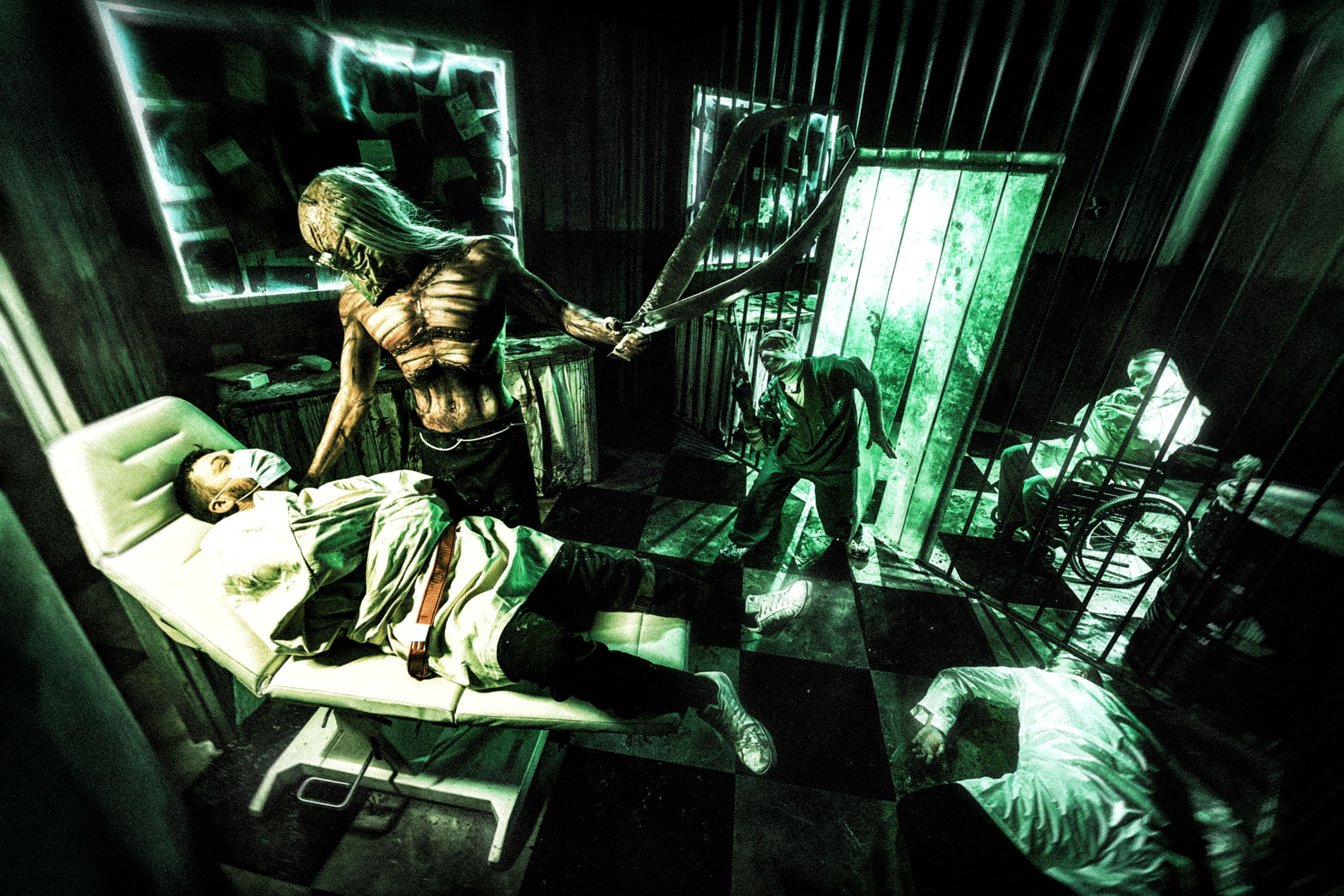 Фотосъёмка для хоррор и экшен квеста. Рекламный фотограф в Москве Алексей Тверяков