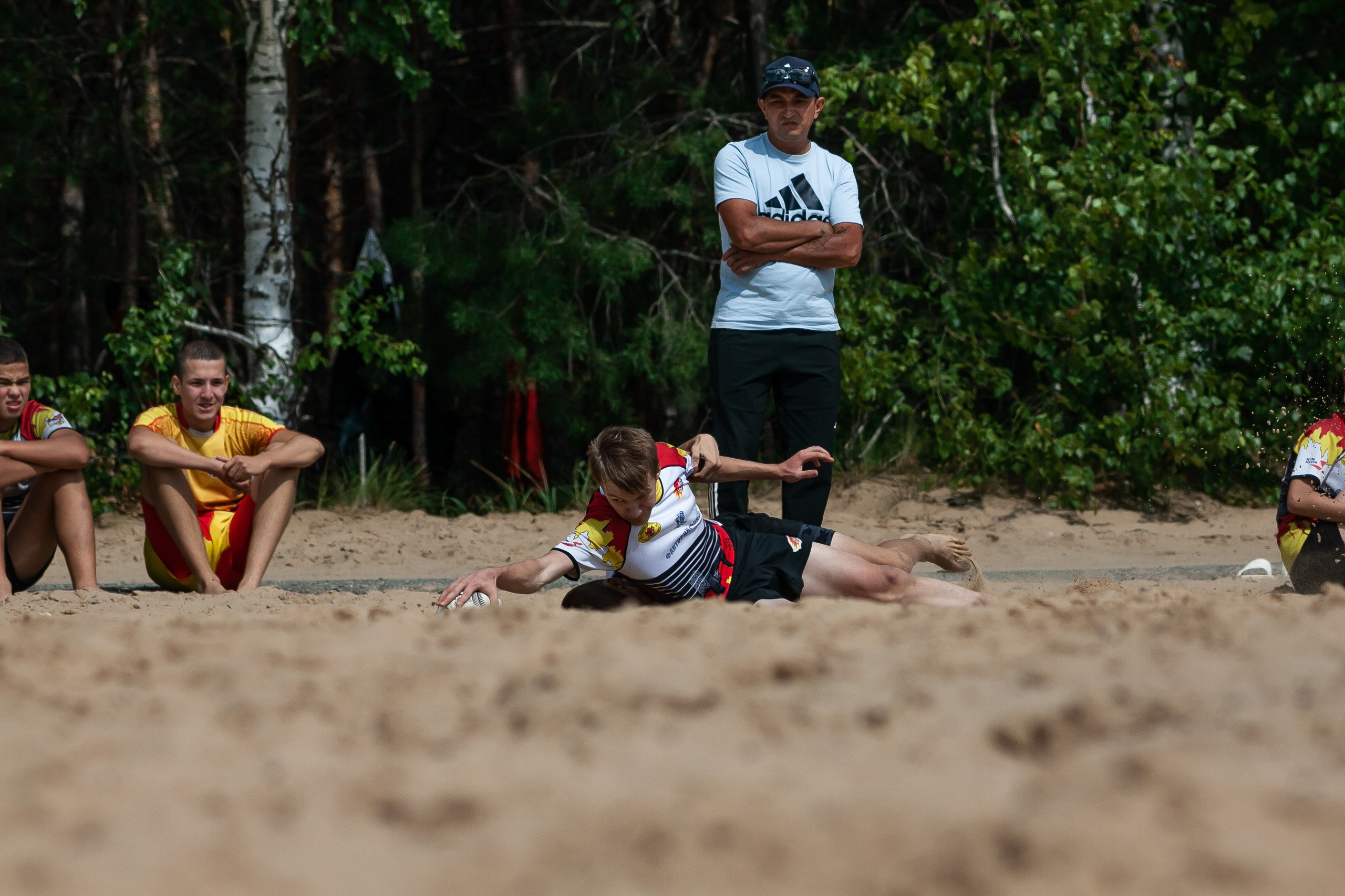 «Кубок «Молота» по пляжному Регби. Фотография
