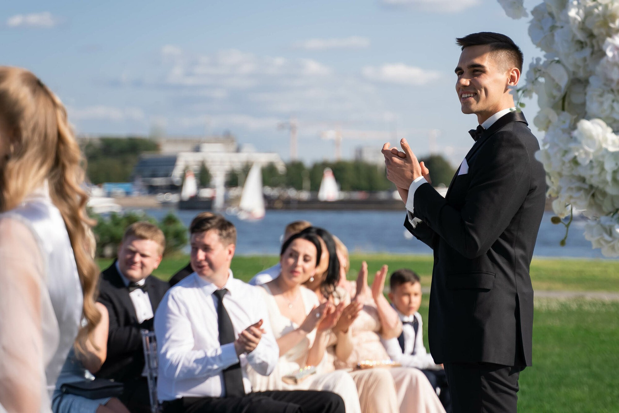 Свадьба в Four Seasons и Royal Beach. Свадебный фотограф в Санкт-Петербурге и Москве Андрей Нестеров