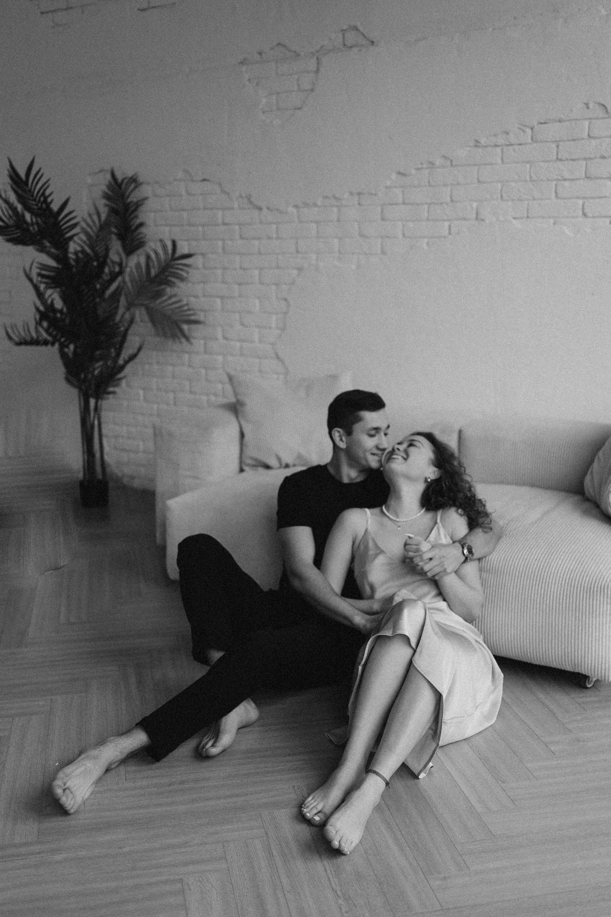 Аня и Вадим студия. Семейный фотограф в Калуге Ирина Алдохина