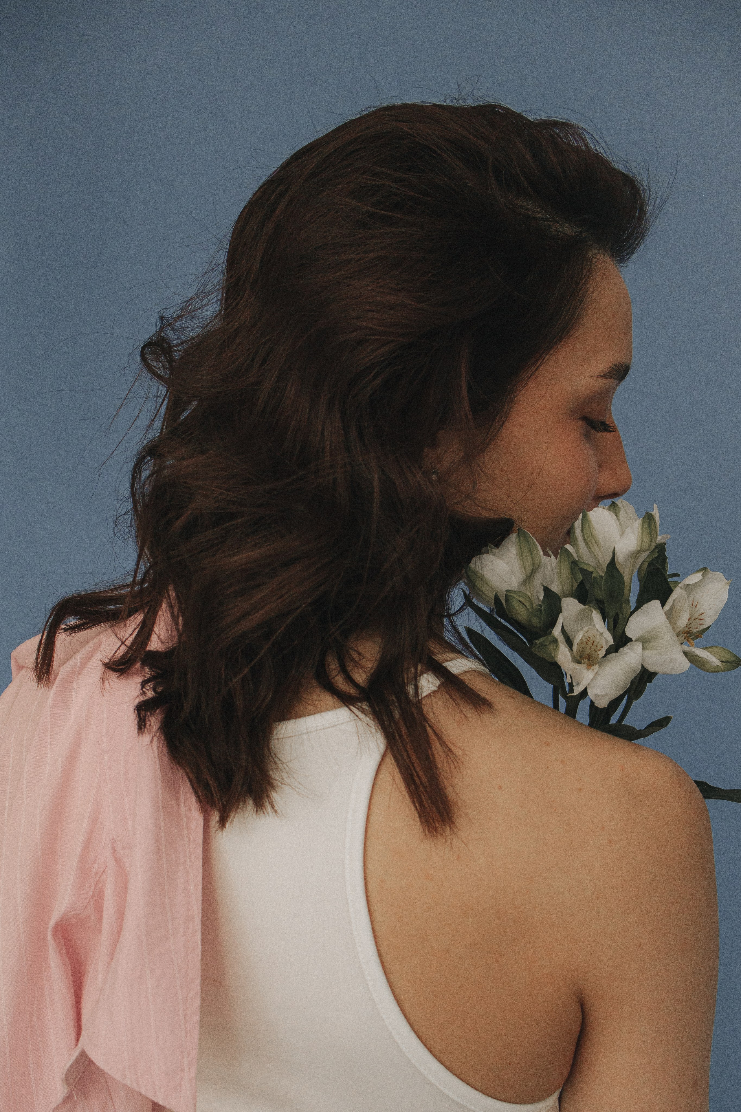 Софья. Весенняя фотосессия в студии. Семейный и женский фотограф Москва Юлия Левада