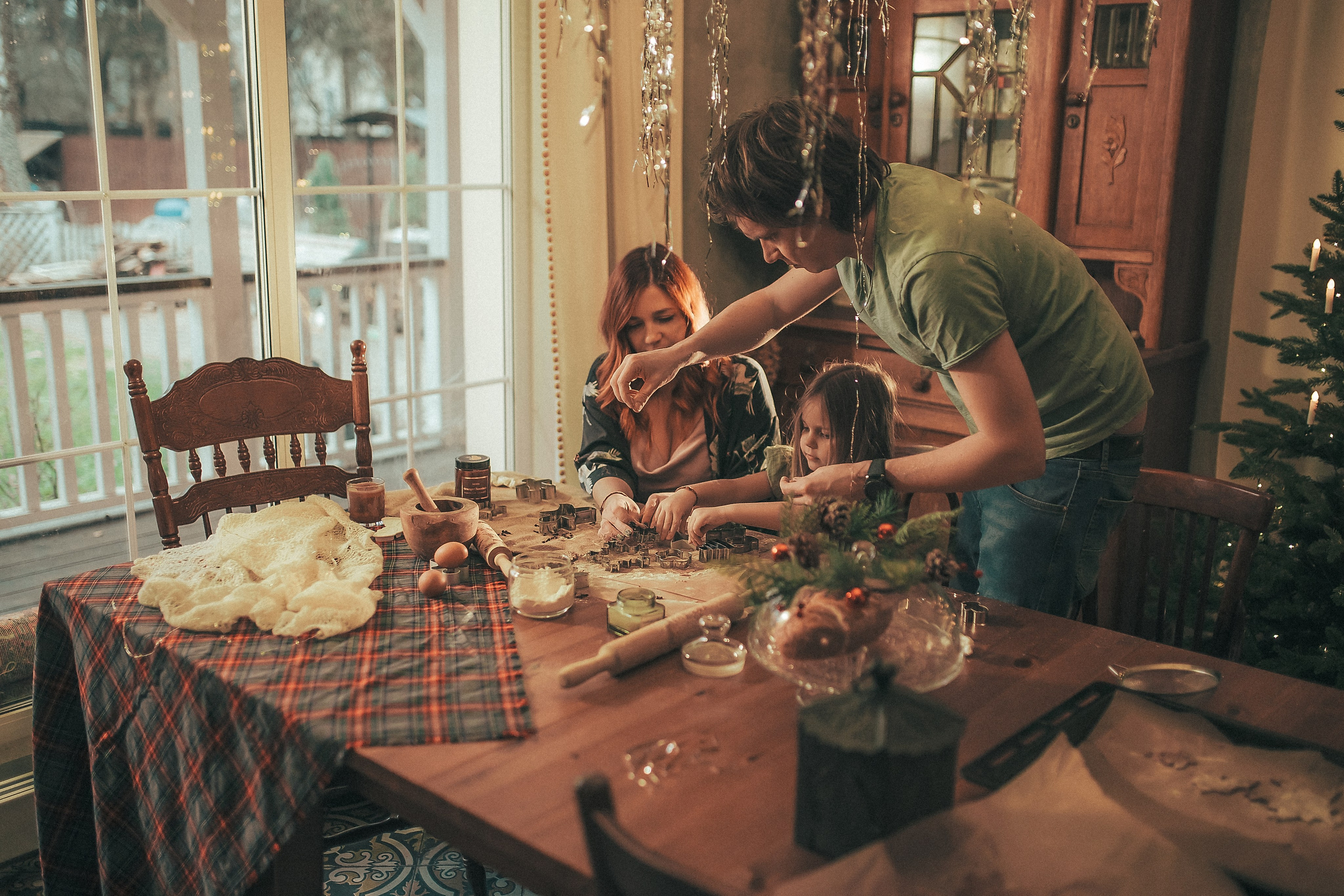 Валя, Боря, Лея и печеньки. Фотограф в Москве Наталья Спиридонова