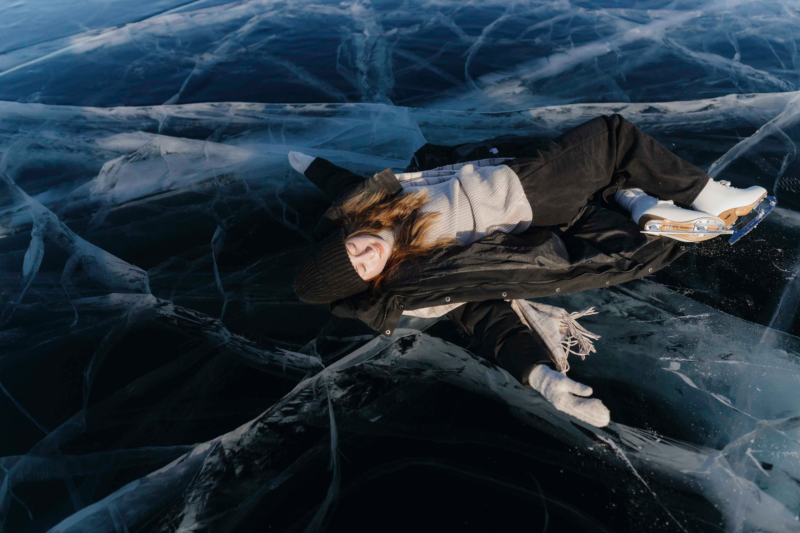 Самый большой каток в мире. Фотограф Ольхон, Регина