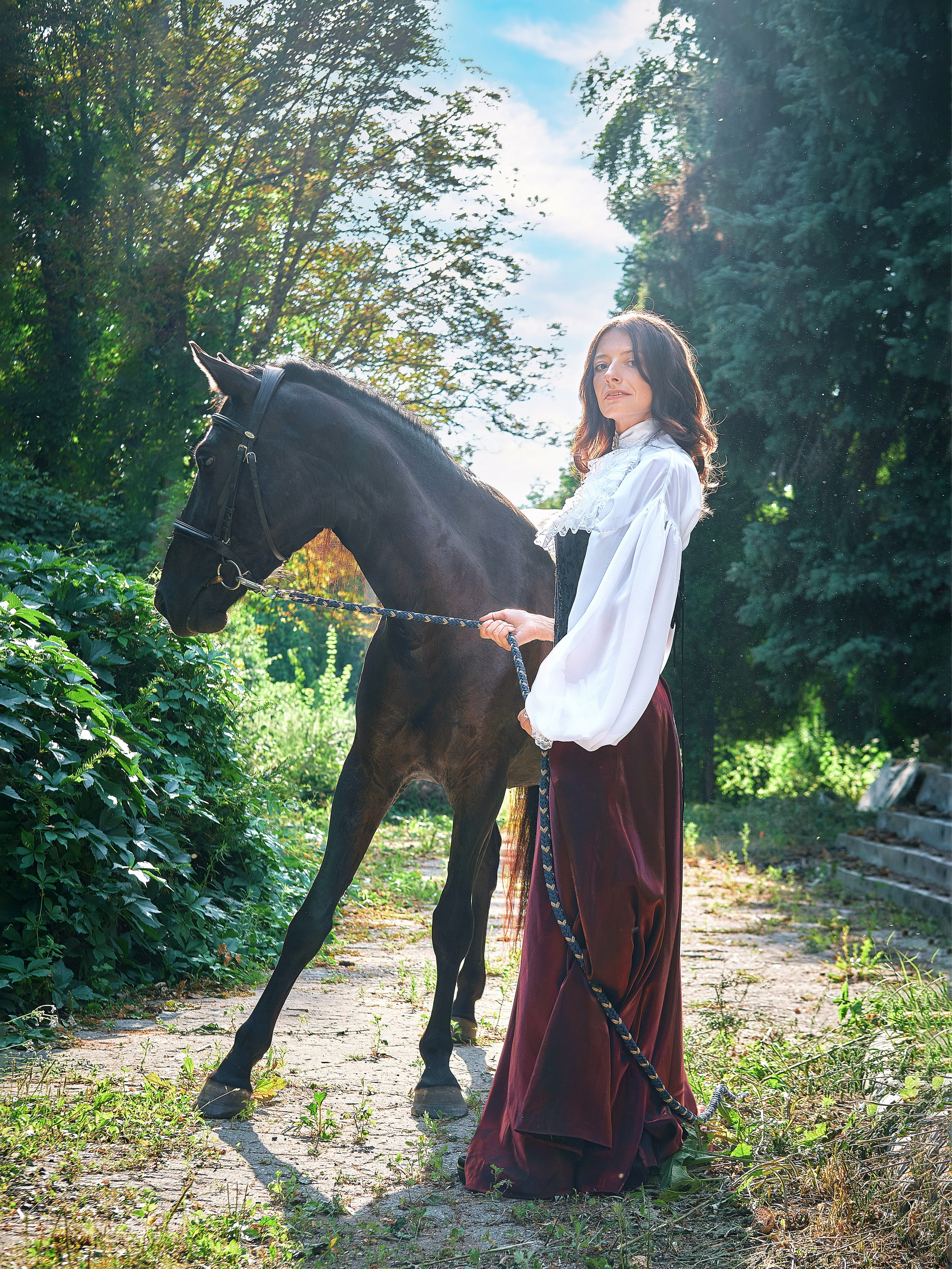 С лошадьми. Семейный и портретный фотограф в Новомосковске и Узловой Михеева Татьяна