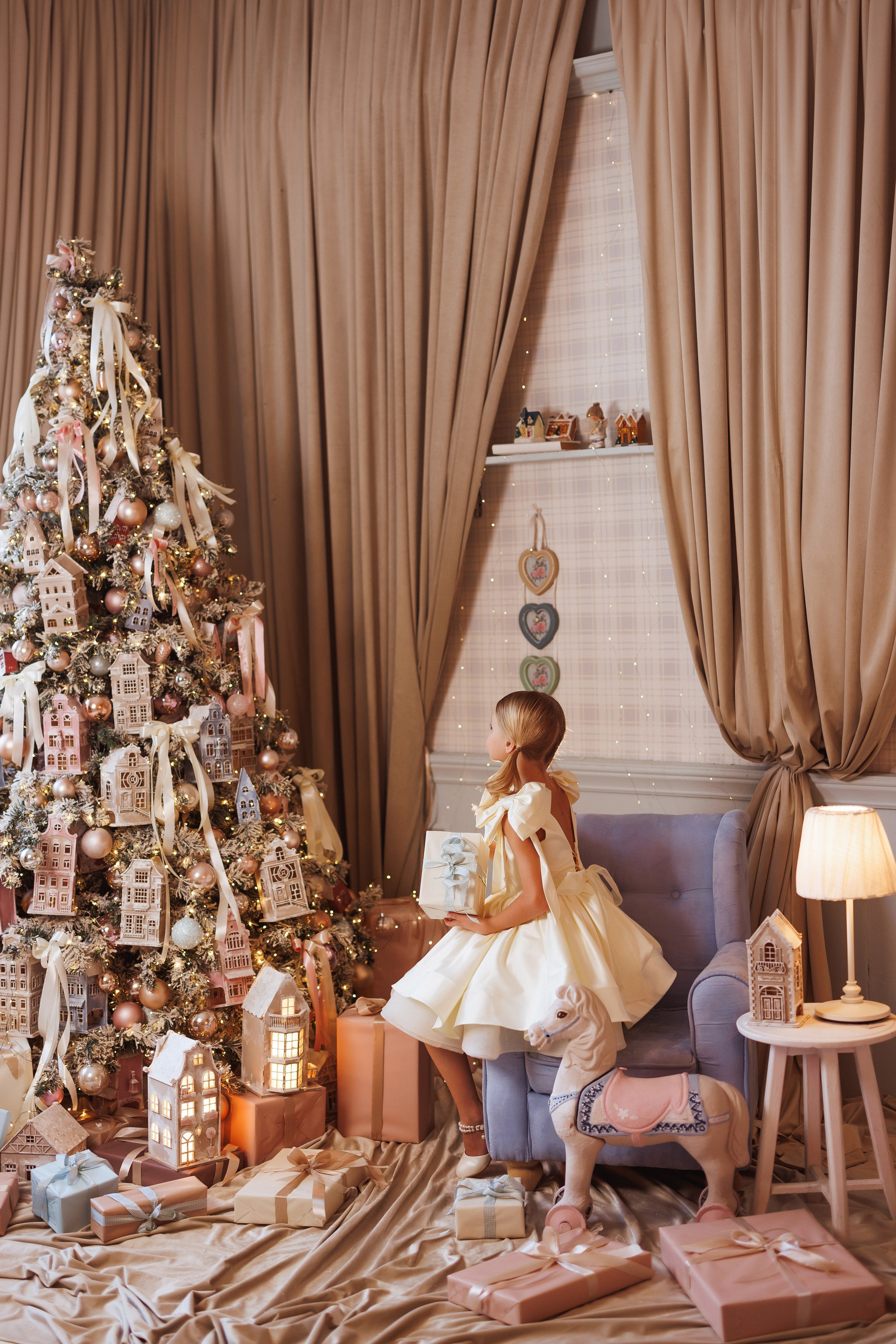 Детская новогодняя фотосессия в фотостудии «Alice», город Краснодар. Семейный и детский фотограф в Краснодаре Анна Трашкова