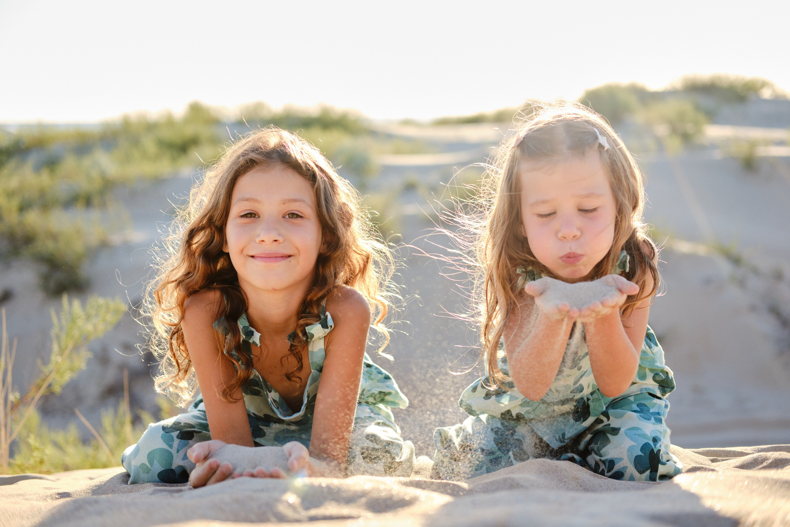 Большая Семья в дюнах. Витязево. Фотограф в Анапе и Краснодаре Тина