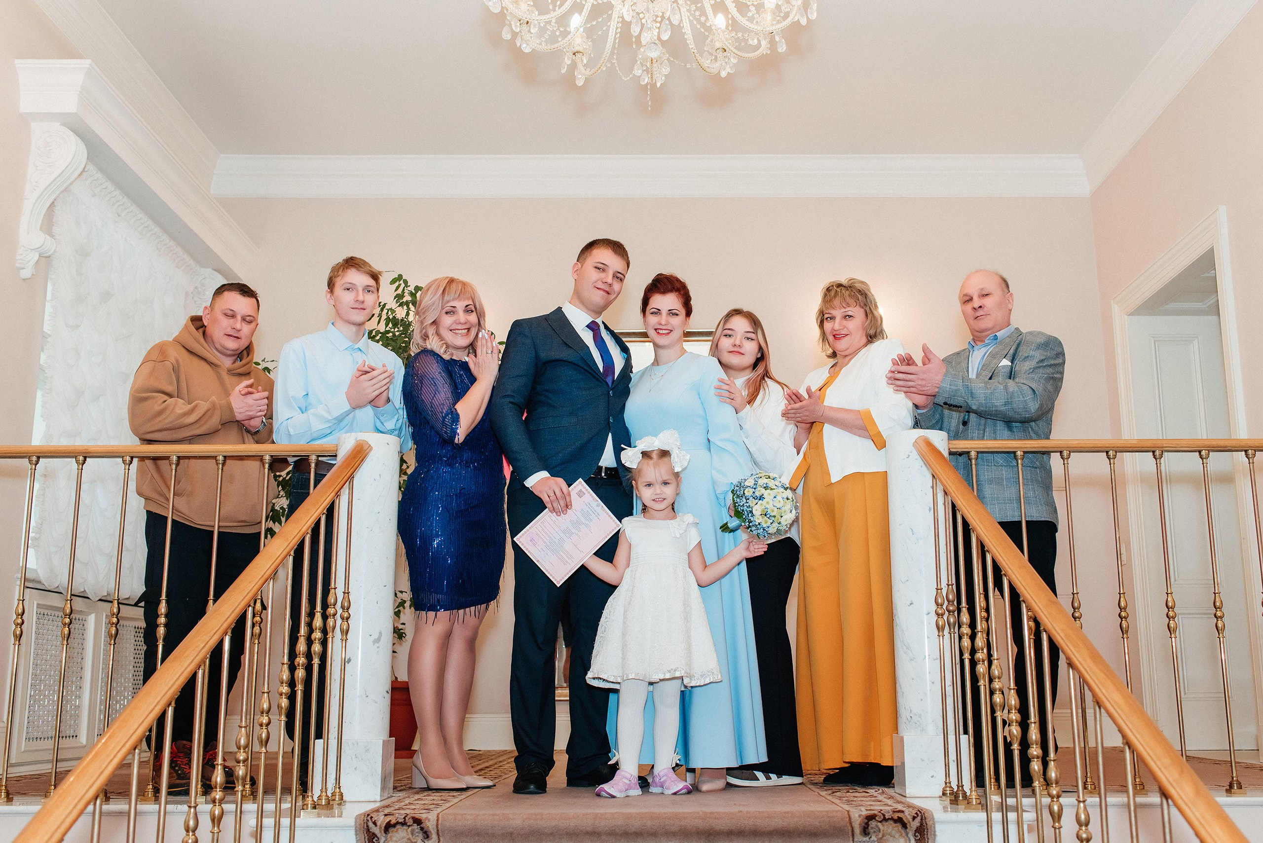 Евгения и Владислав. Регистрация в Пушкине. Семейный и Свадебный фотограф. Санкт-Петербург. Пушкин