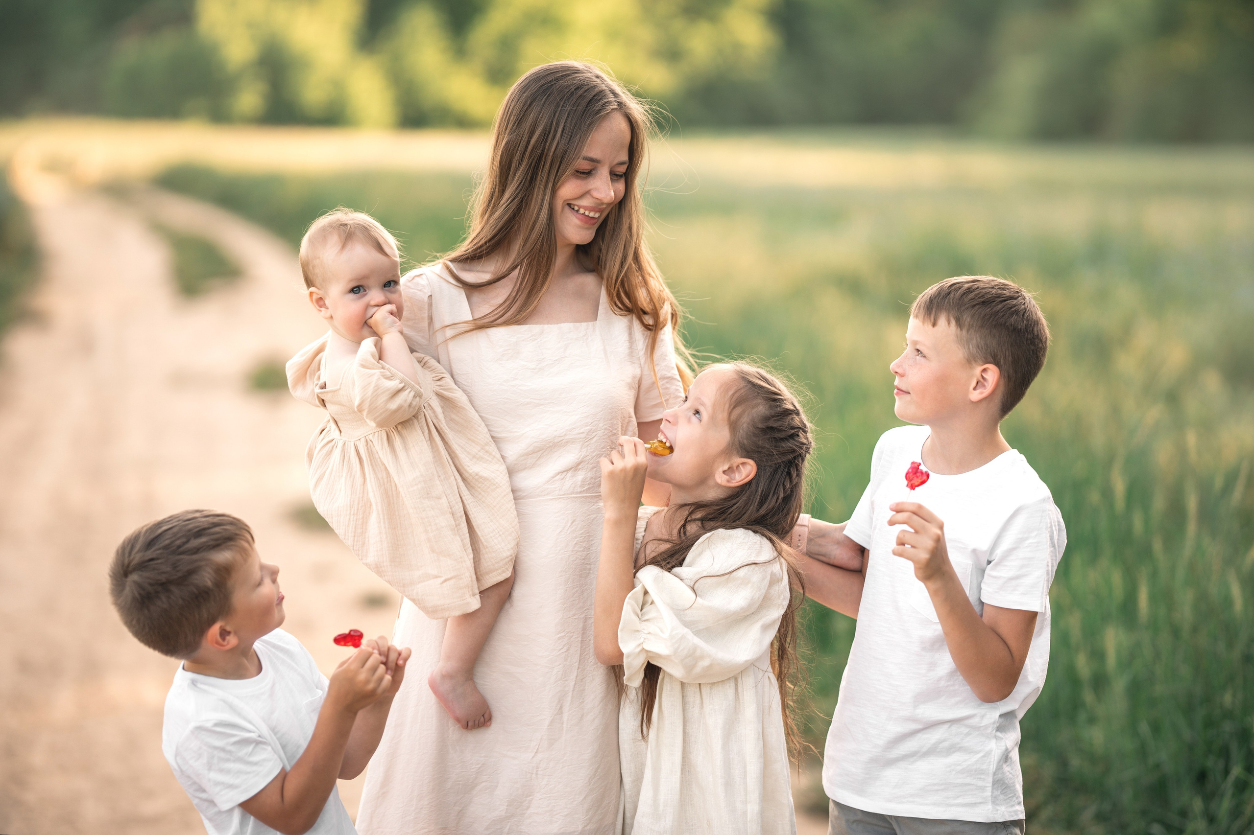ЛЕТО. Семья Ольги. Фотограф Марта Козел. Гродно, Беларусь