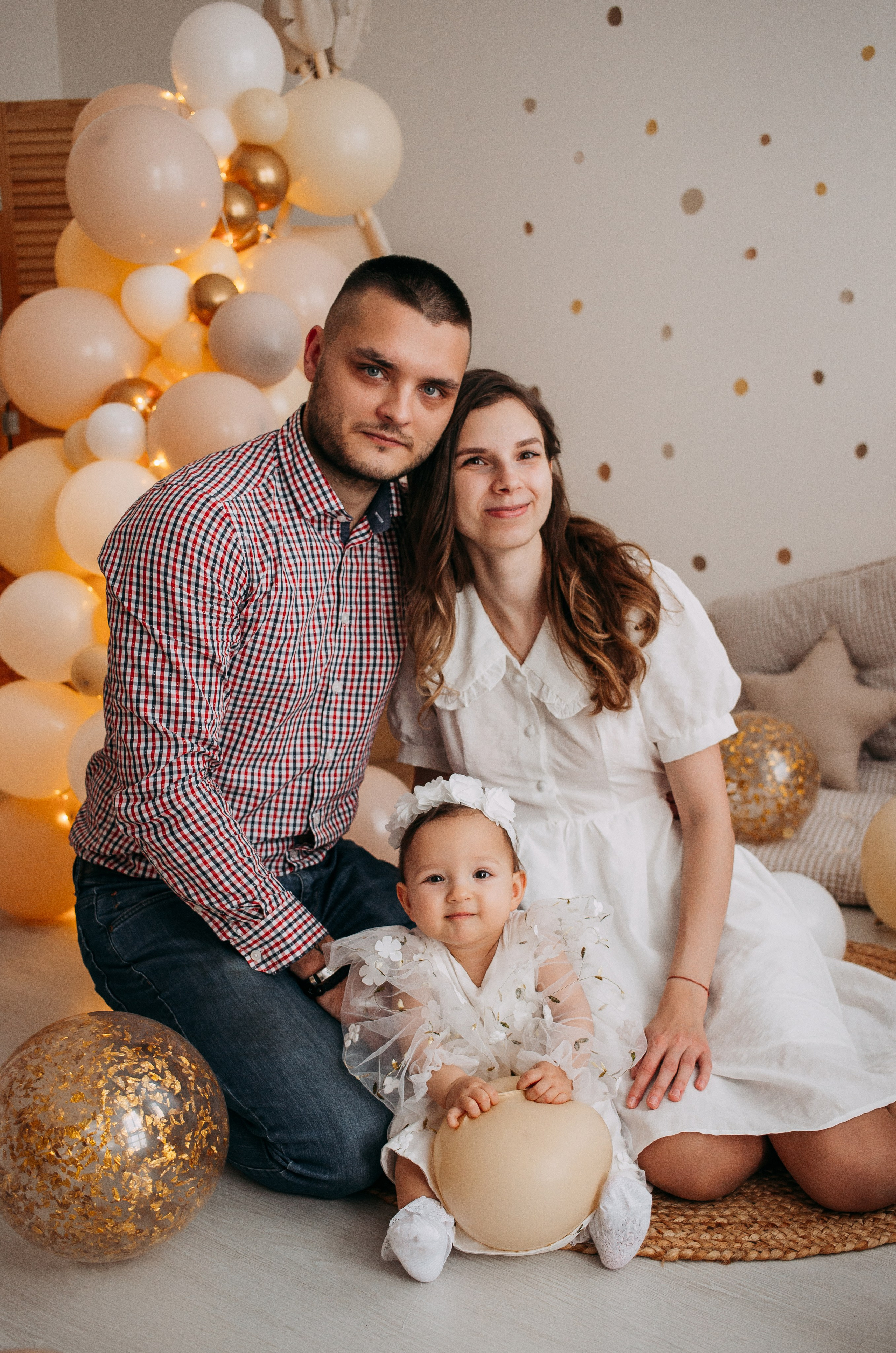 1 годик малышке. Фотограф в Санкт-Петербурге Гарипова Валерия