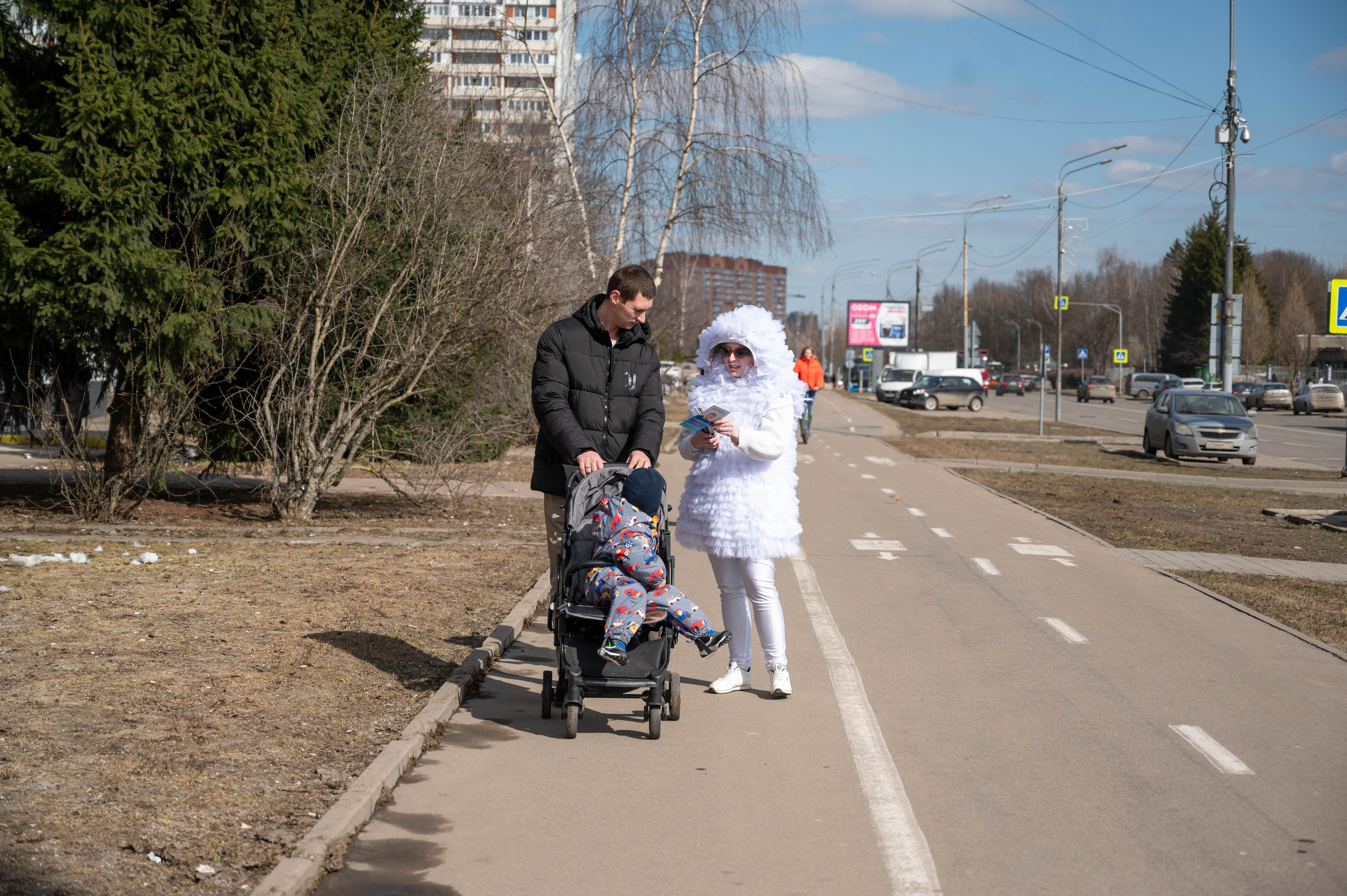 Съёмка открытия оптики