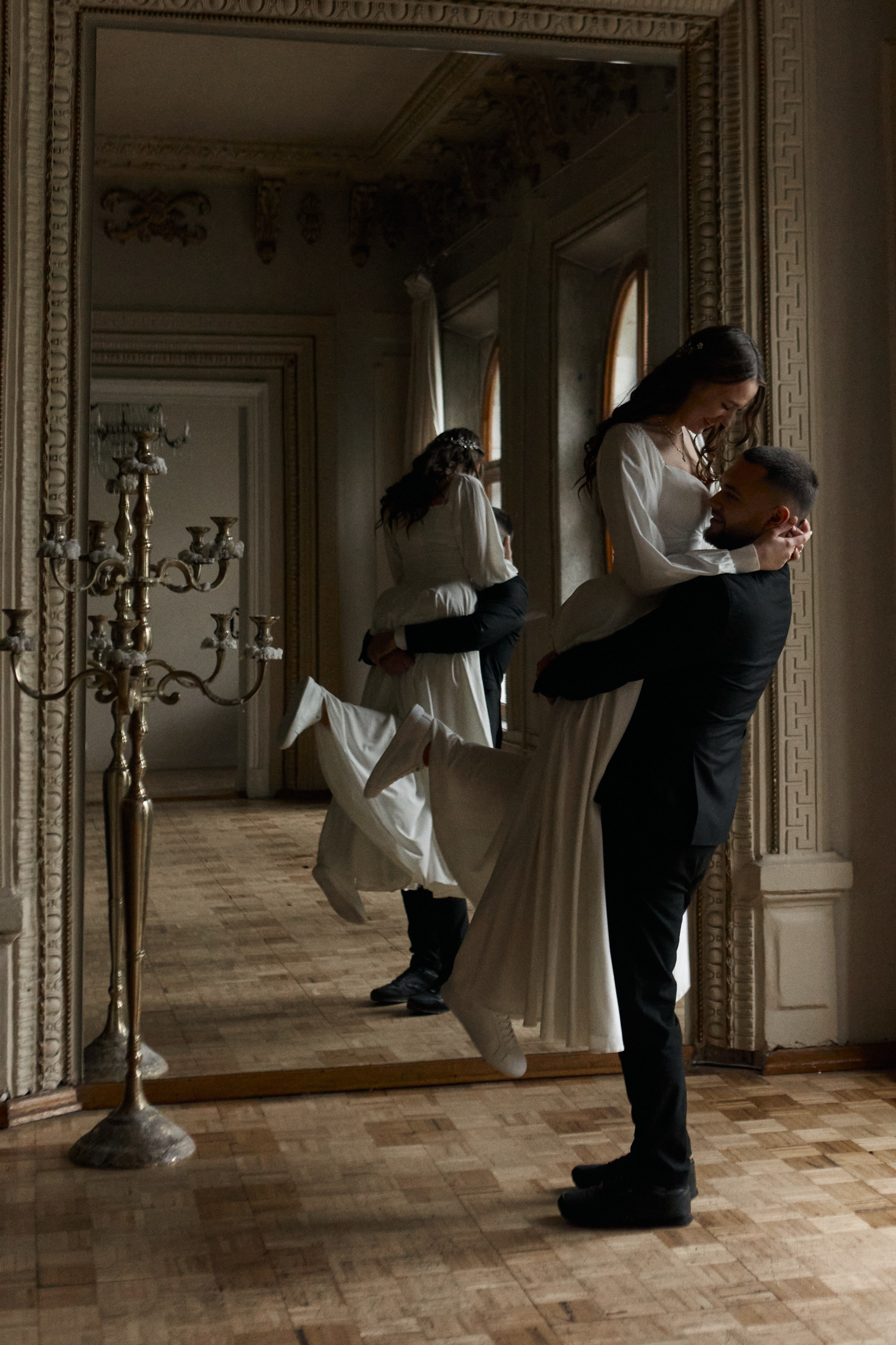 Свадебная фотосессия в студии в Москве