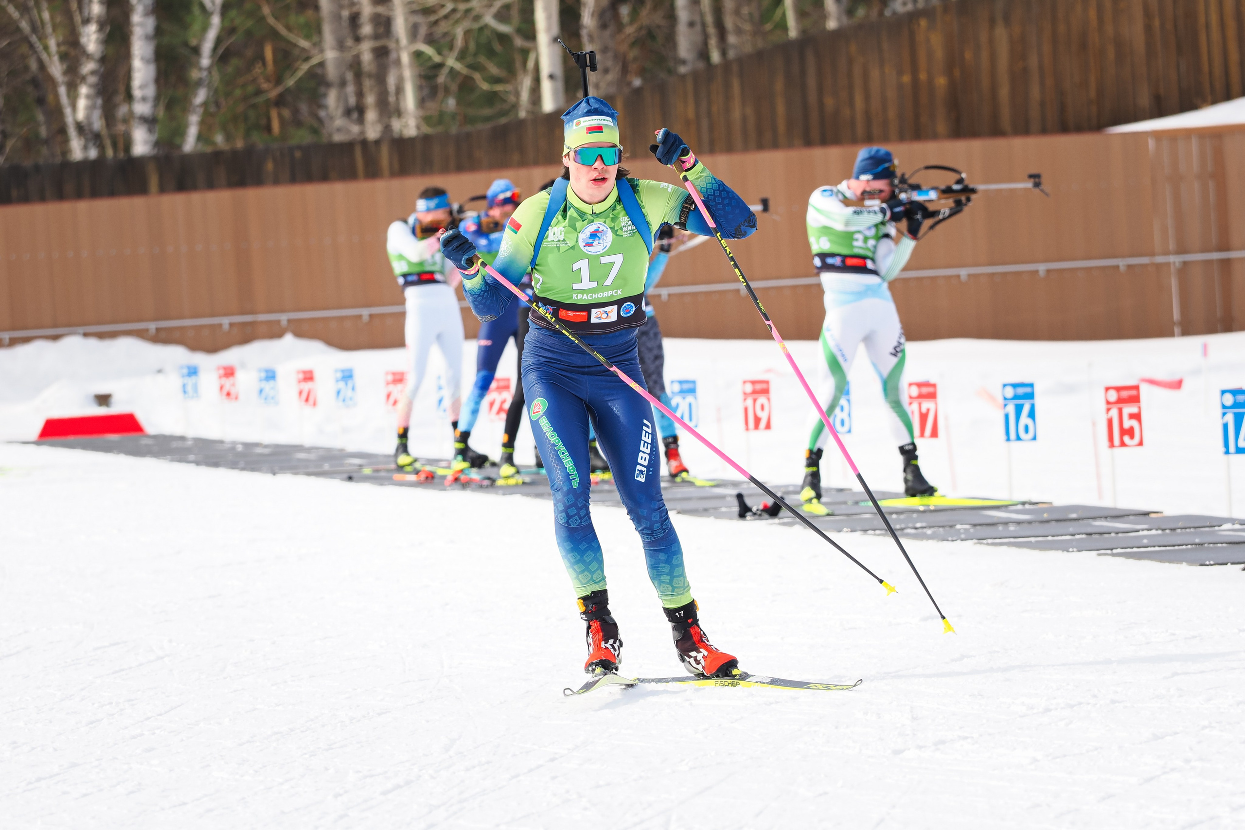Биатлон / Первенство России. Репортажный фотограф Алексей Козьмин